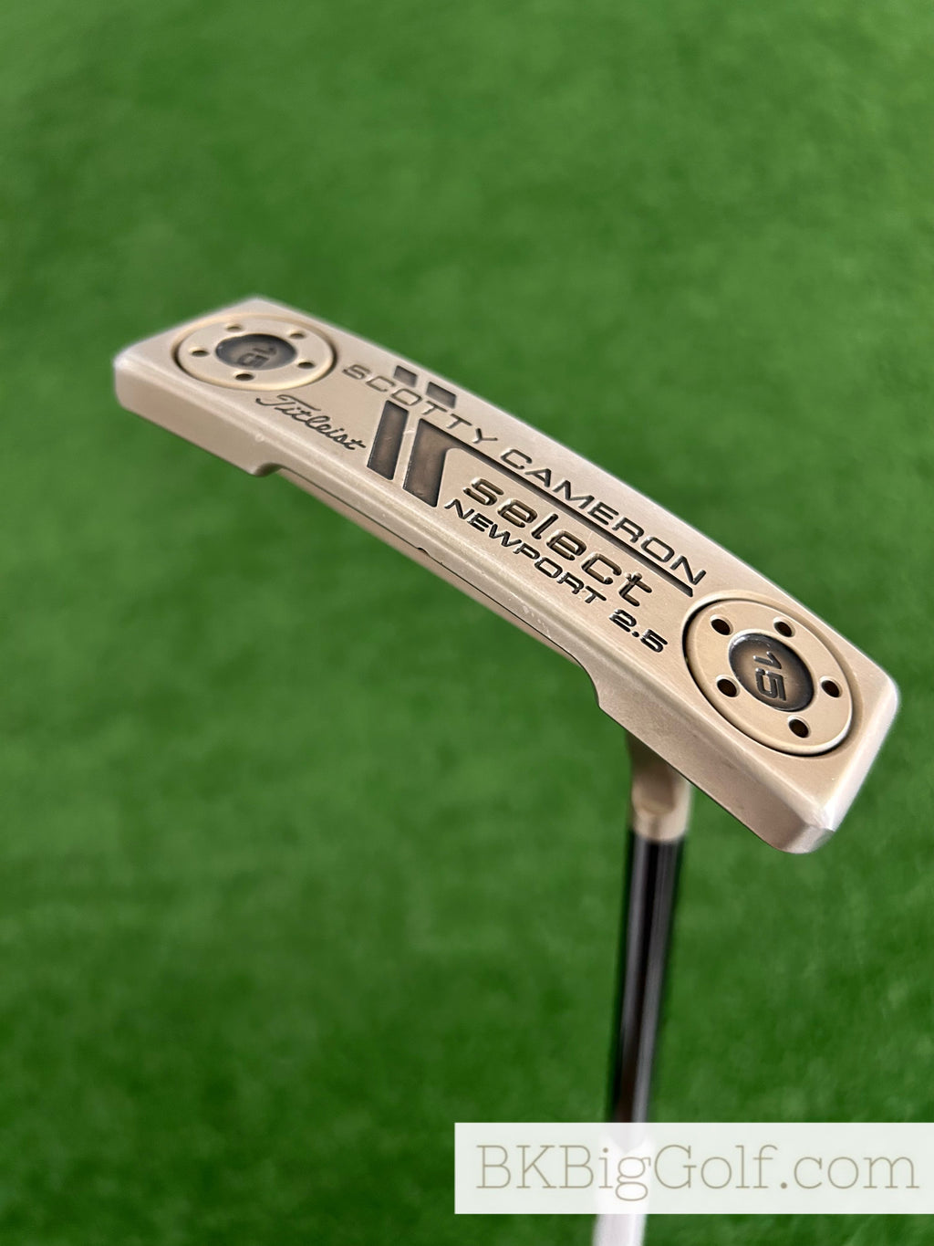 Titleist Scotty Cameron Select Newport 2.5 Custom Gold 34” Putter