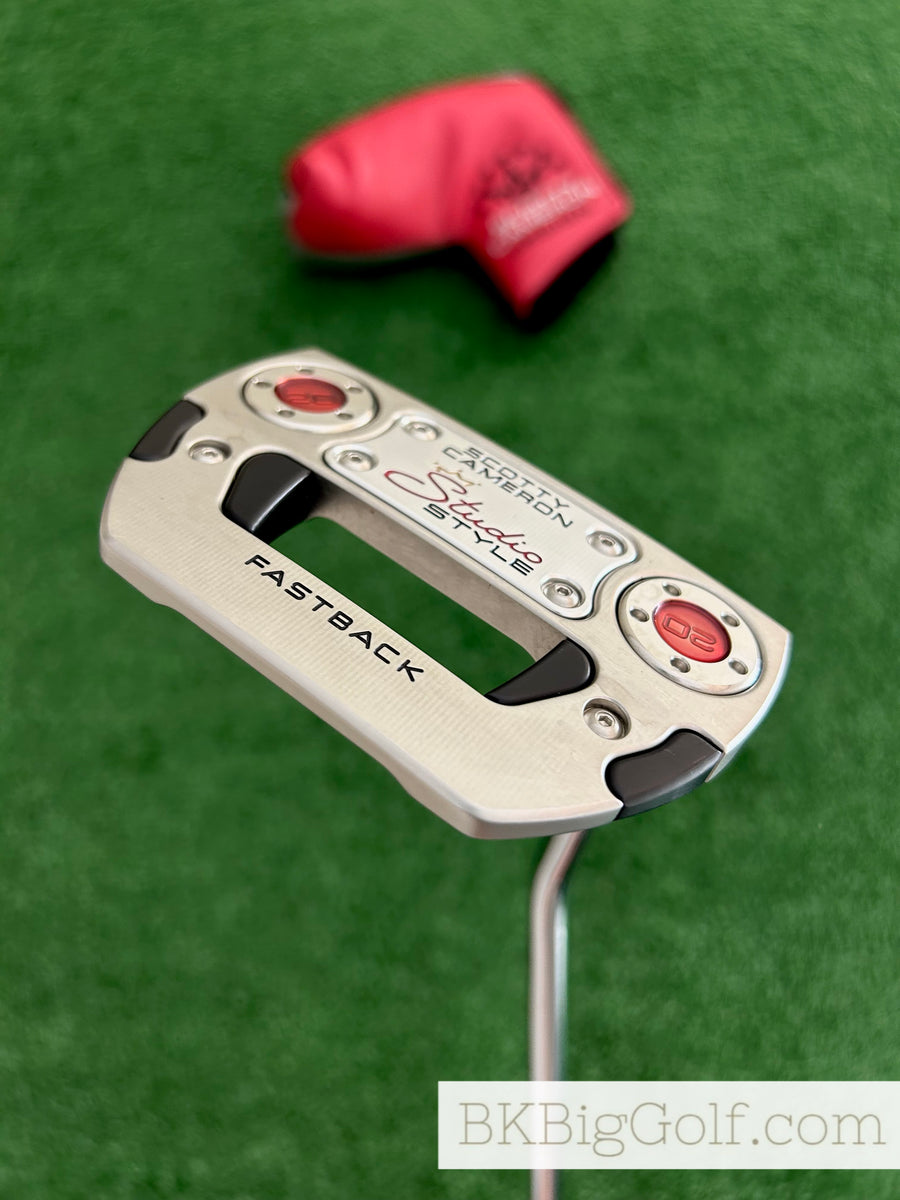 Titleist Scotty Cameron Studio Style Fastback 34” Putter w