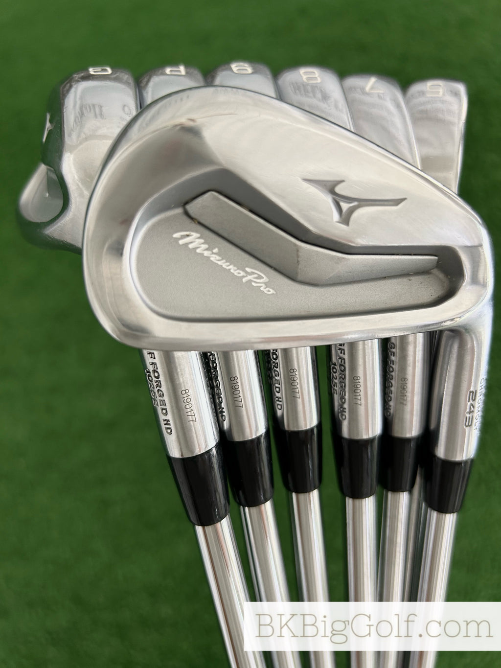 Mizuno Pro 243 Forged Iron Set 5-G / KBS $-Taper 120 Stiff +1/2”