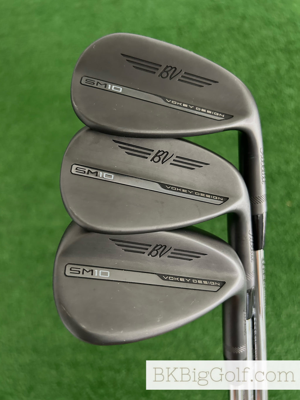 Titleist Vokey SM10 Black 3 Wedge Set (46, 52, & 56 Degrees)
