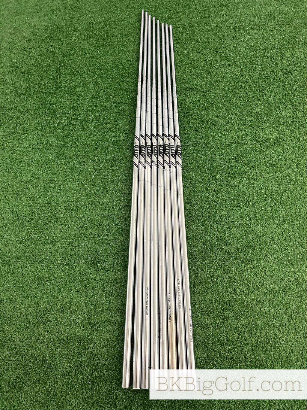 NEW True Temper AMT Black S200 Stiff Flex Iron Steel Shafts Set 4-G .355 Tip