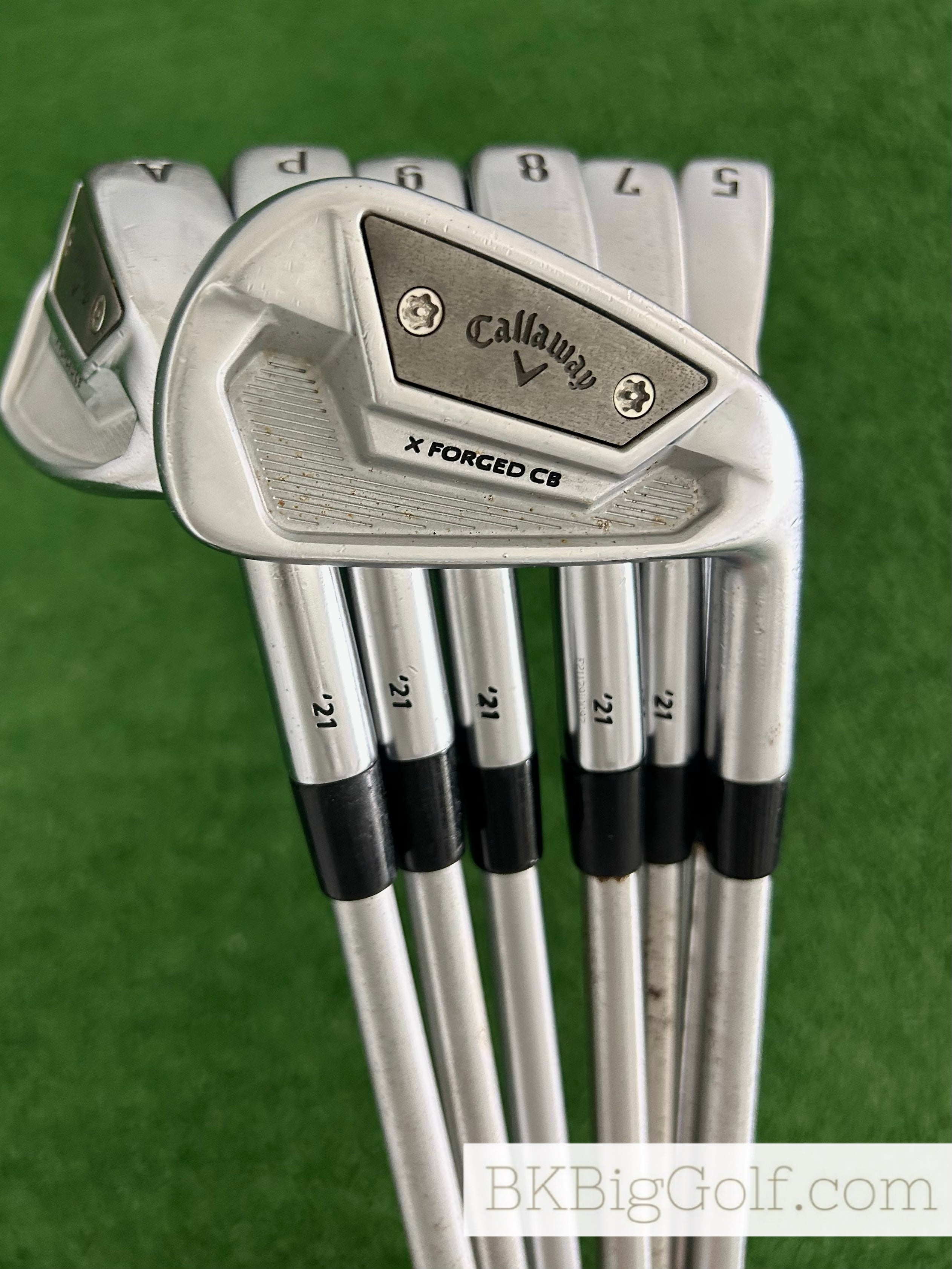 Callaway X Forged CB '21 Iron Set 5-A / KBS Tour C-Taper Lite 105