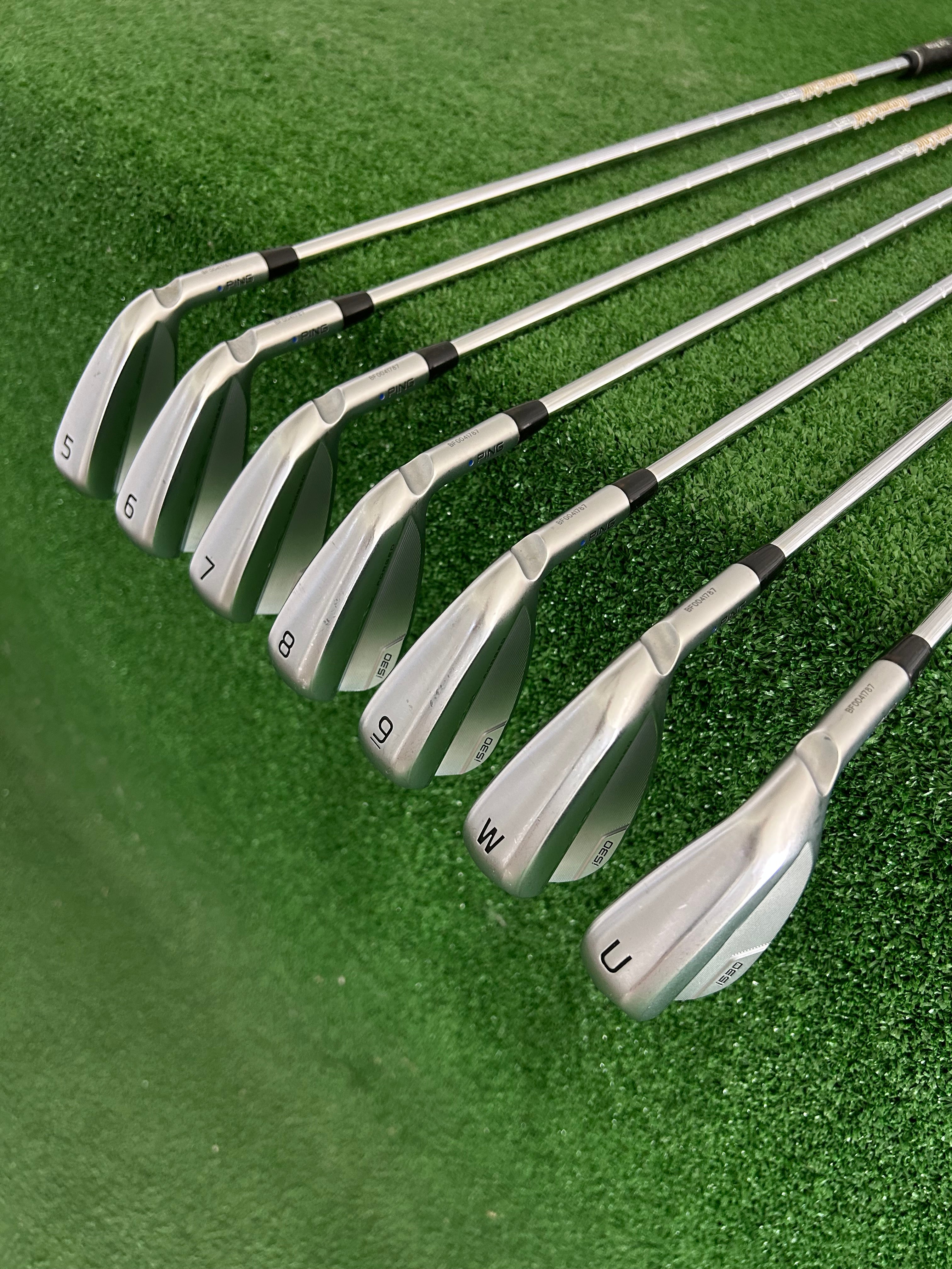 Ping i530 Forged Iron Set 5-U / Dynamic Gold 120 Stiff – BKBigGolf