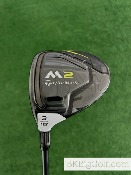 LH Taylormade M2 15 Degree 3 Wood / Regular – BKBigGolf