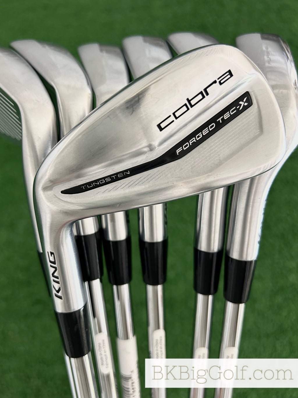 LH Cobra King Forged Tec X ‘23 Iron Set 5-G / KBS Tour Lite Regular