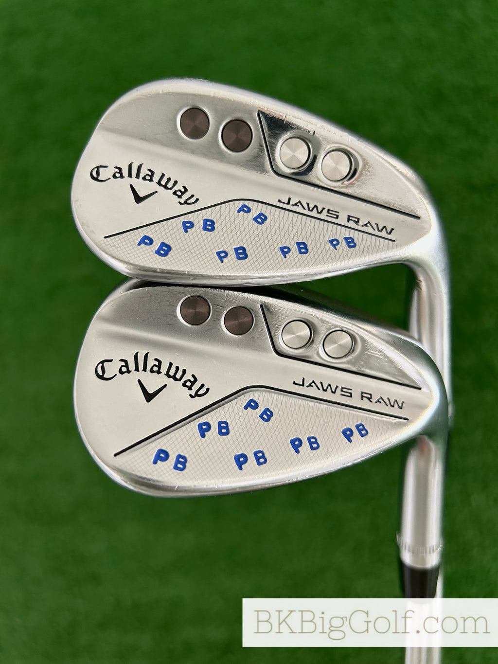 Callaway Jaws Raw Chrome “PB” 2 Wedge Set (54 & 58 Degrees)