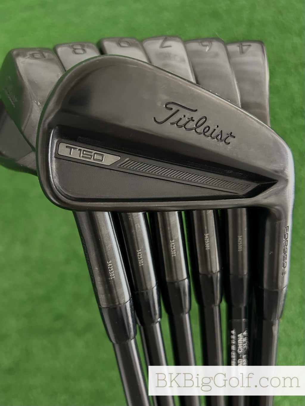 Titleist T150 ‘23 Black Forged Iron Set 4-P / Project X LZ 6.0 Black Stiff
