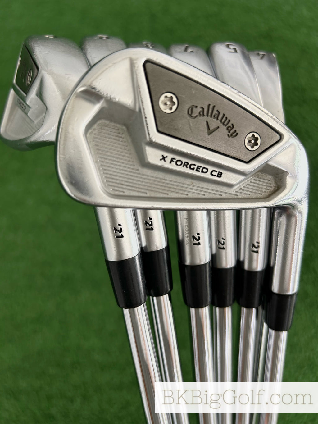 Callaway X Forged CB ‘21 Iron Set 4-P / KBS $-Taper 120 Stiff