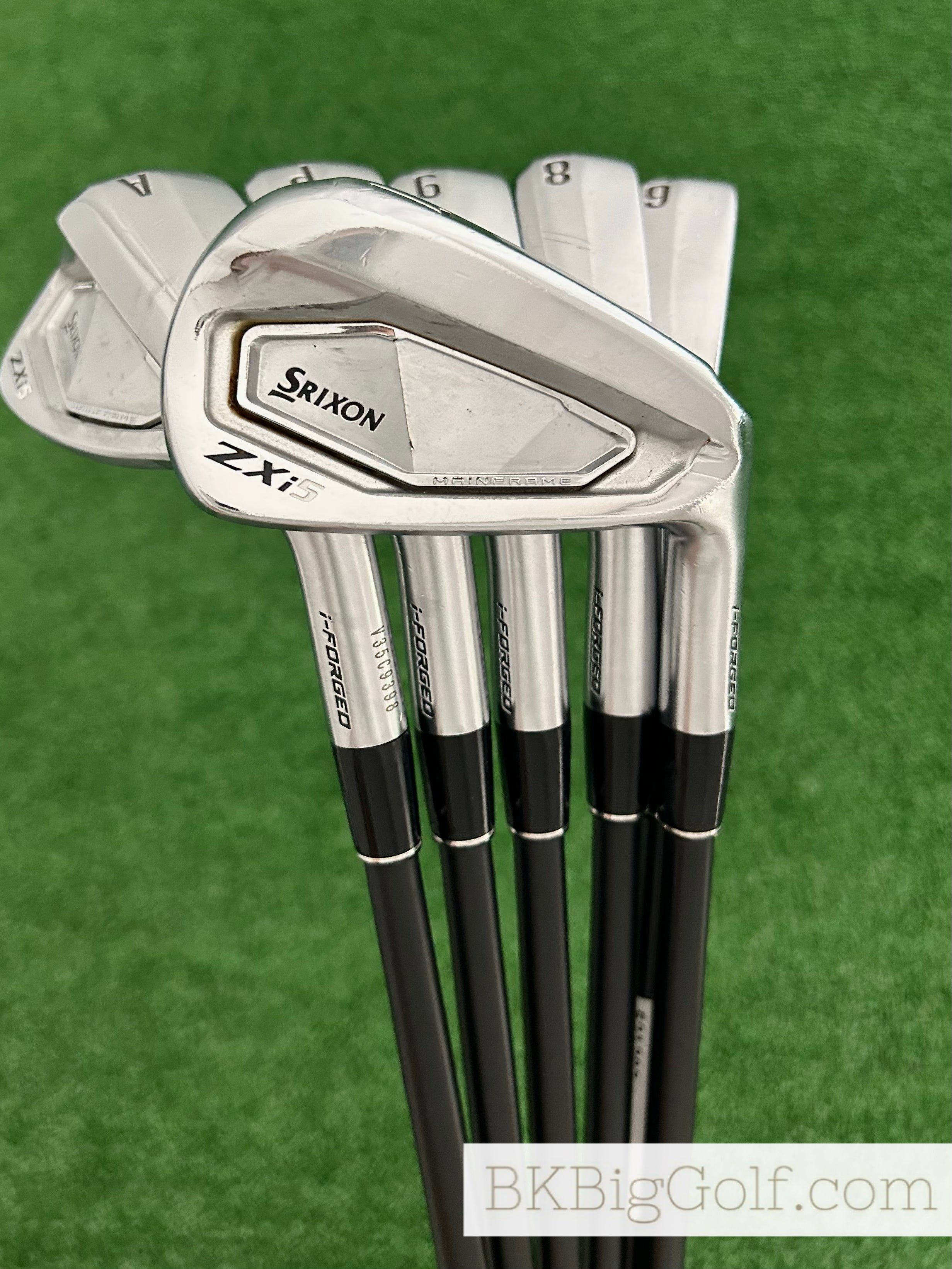 Srixon ZXi5 Forged '25 Iron Set 6-A / KBS PGI 60 Senior Graphite