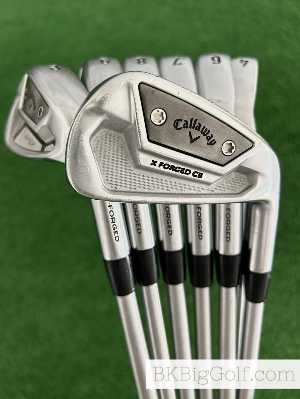 Callaway X Forged CB / Apex TCB Combo Iron Set 4-P / KBS Tour C-Taper 125 S+ Stiff