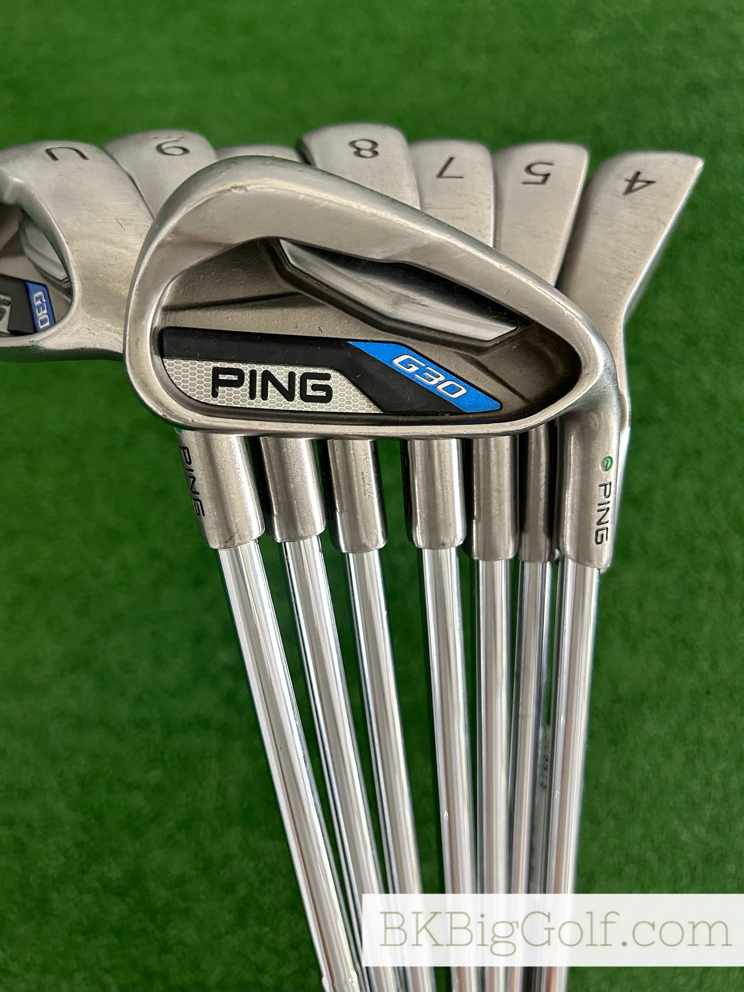Ping G30 Iron Set 4-U / Ping CFS Stiff – BKBigGolf