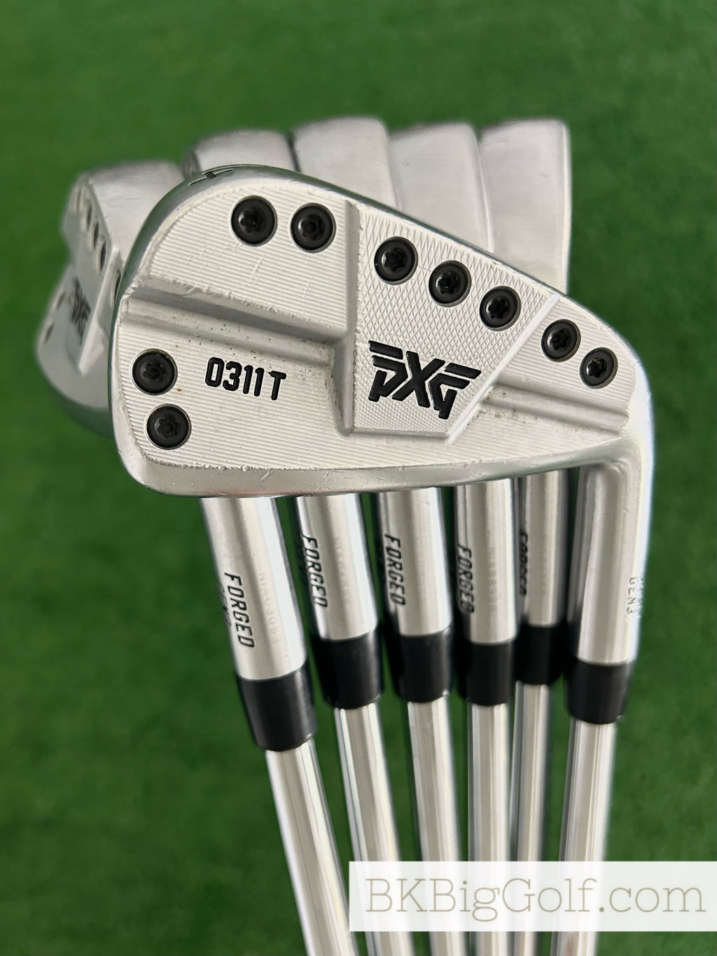 PXG 0311 T GEN3 Forged Iron Set 4-9 / Dynamic Gold X100 Extra Stiff +2”