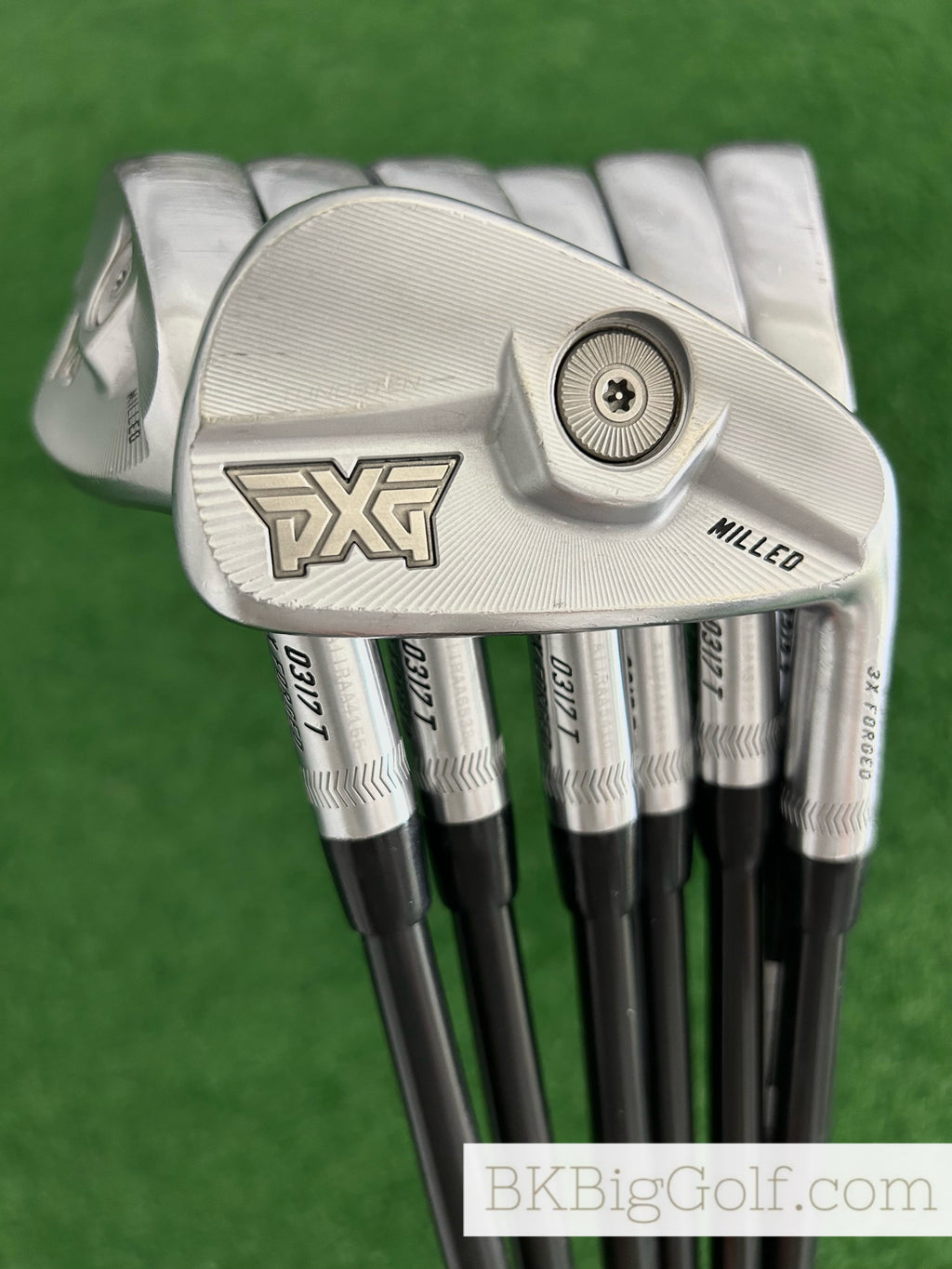 PXG 0317 T Milled Forged Iron Set 4-W / Dynamic Gold X100 Extra Stiff