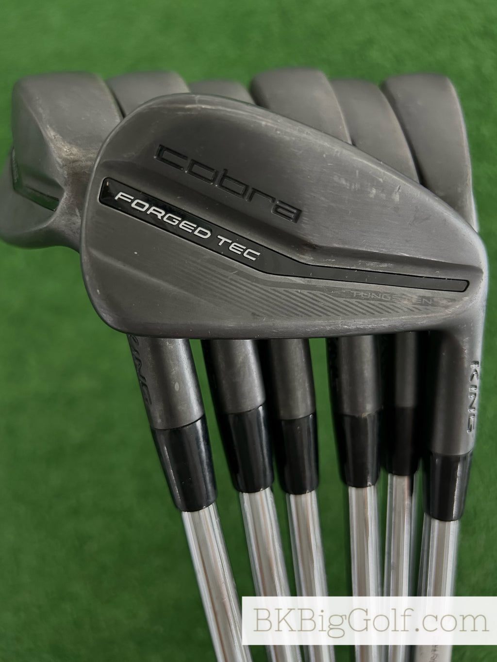 Cobra King Forged Tec ‘23 Black Iron Set 4-P / KBS $-Taper 120 Stiff