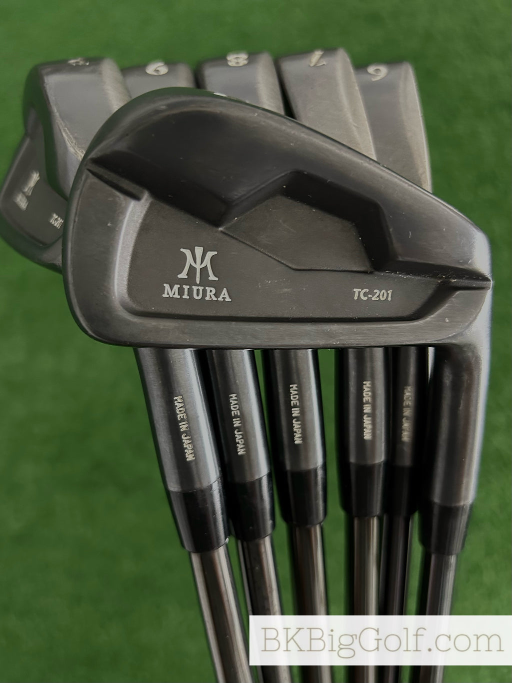 Miura TC-201 Black Iron Set 5-P / KBS $-Taper 120 Stiff