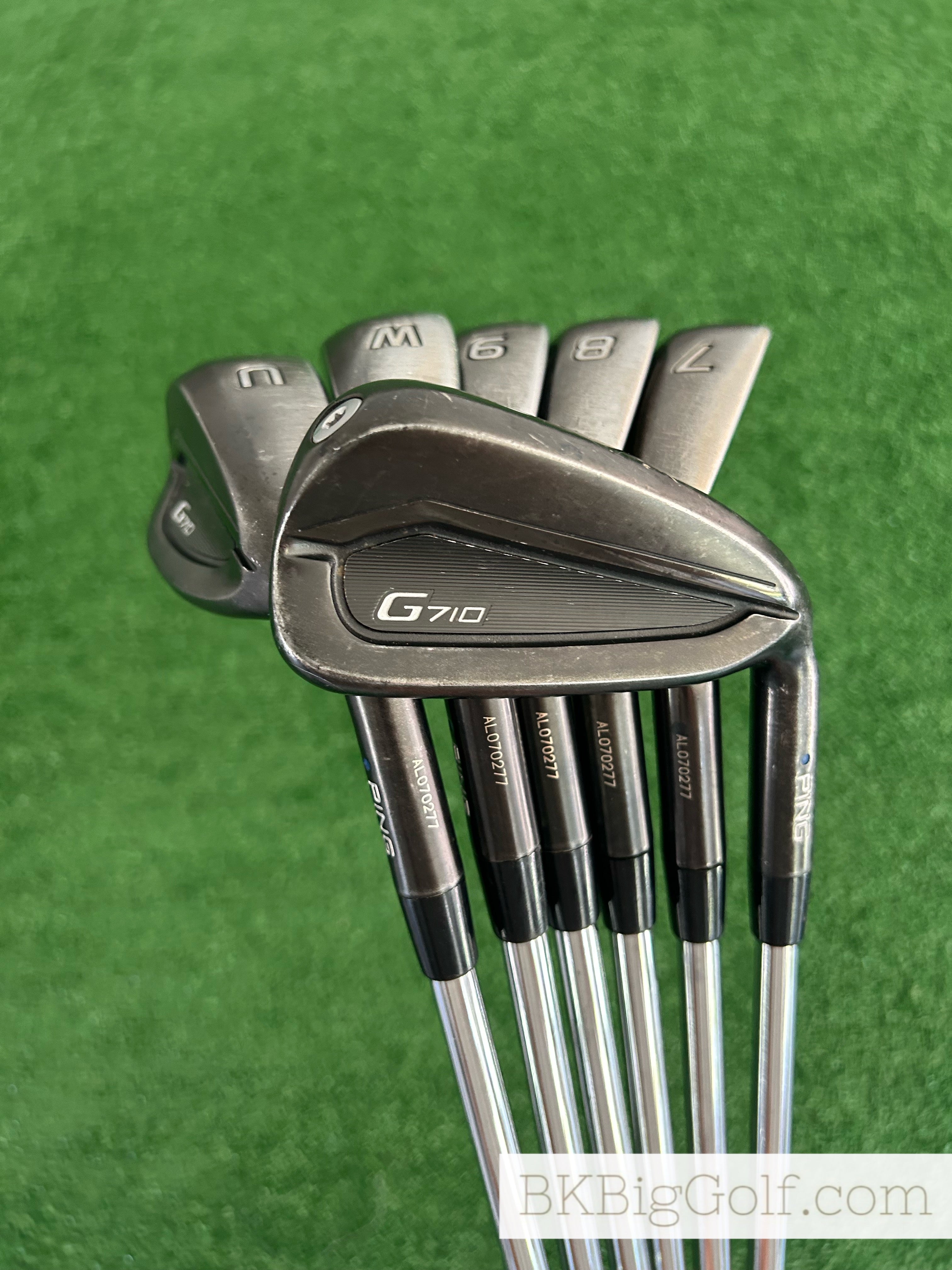 Ping G710 Black Iron Set 6-U / Ping AWT 2.0 X Extra Stiff – BKBigGolf