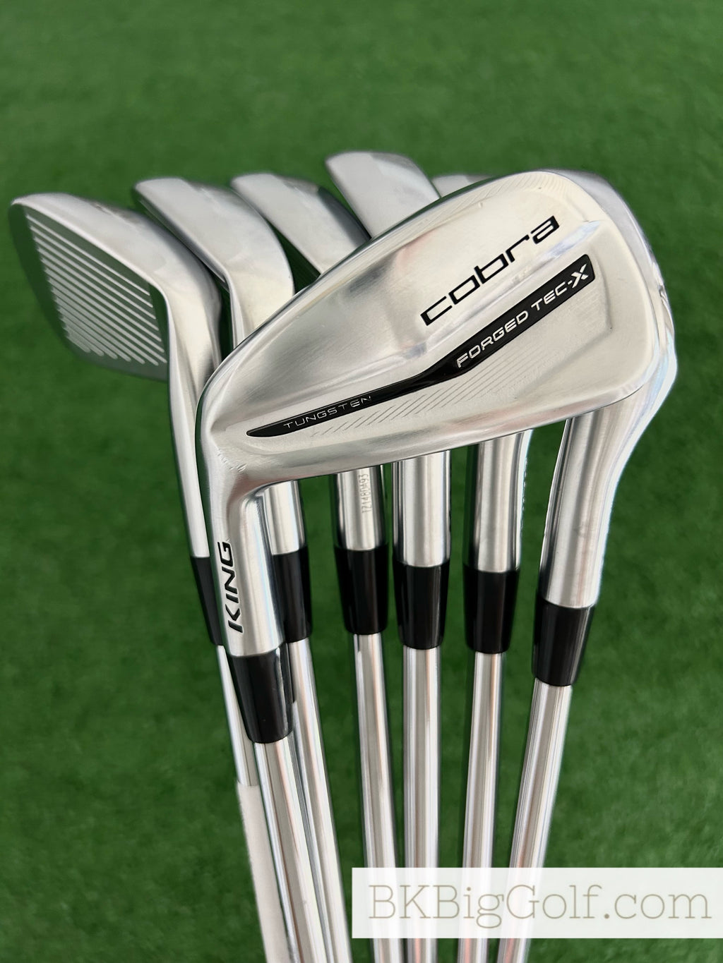 LH Cobra King Forged Tec X ‘23 Iron Set 5-G / Dynamic Gold S400 120 Stiff
