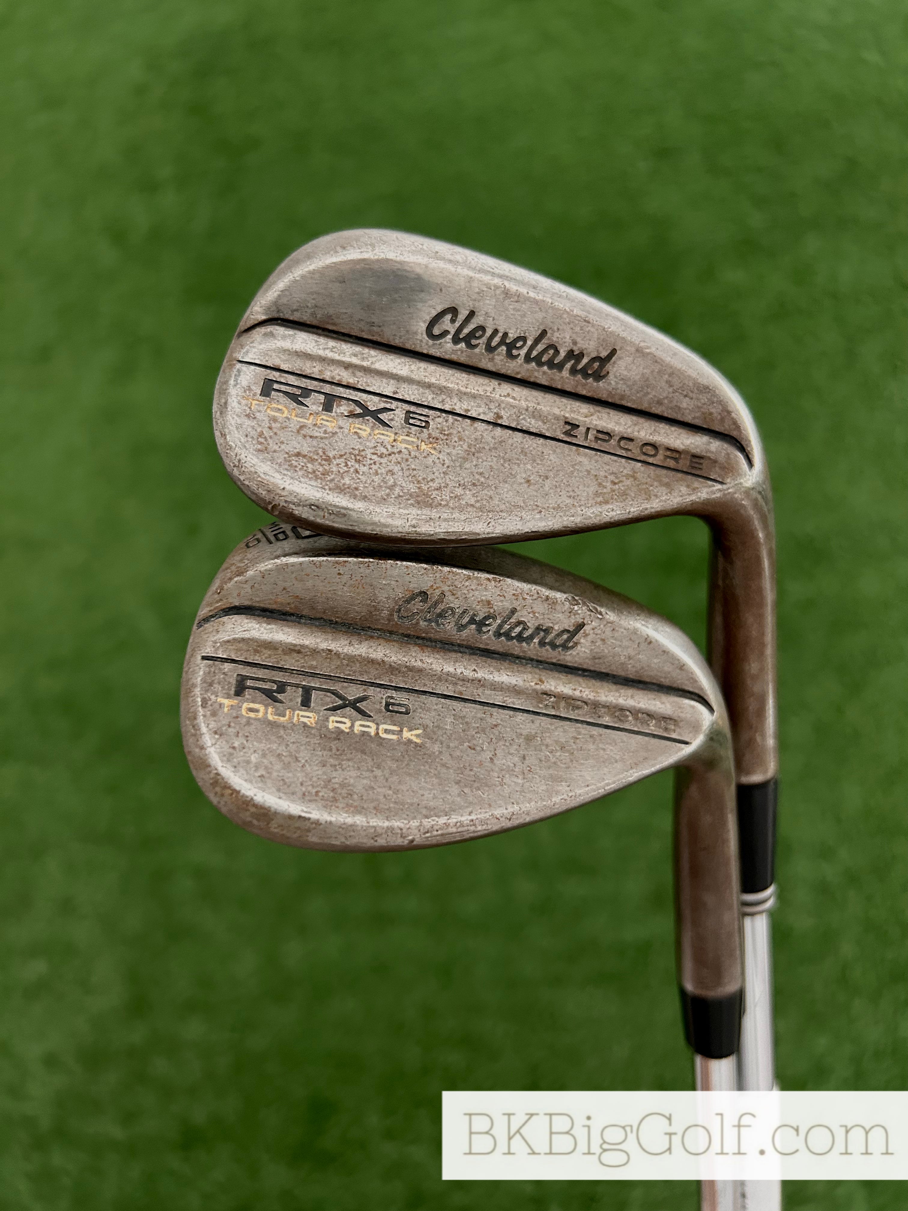 Cleveland RTX6 Tour Rack Zipcore Raw 2 Wedge Set (52 & 60 Degrees