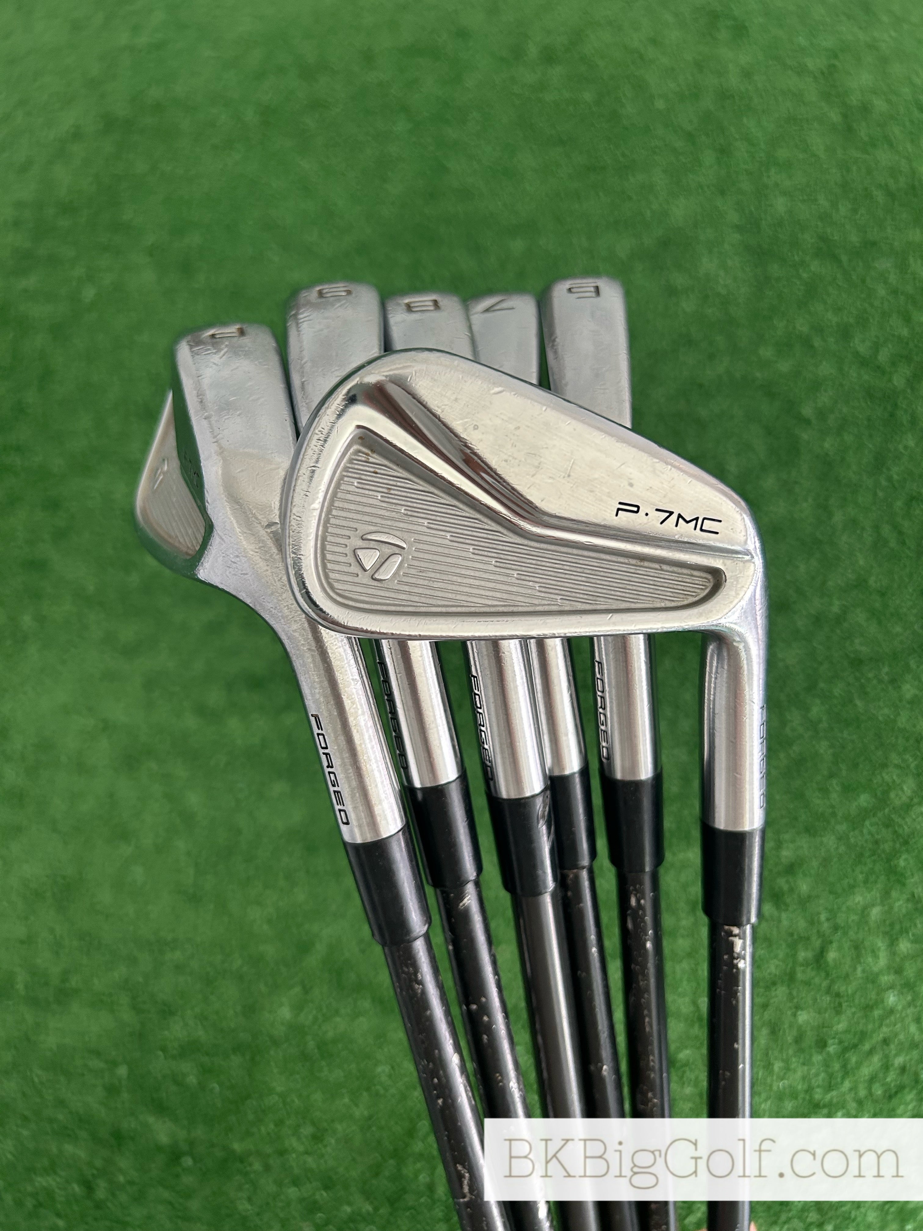 Taylormade P7MC Forged Iron Set 5-P / KBS Tour C-Taper Limited Black X –  BKBigGolf