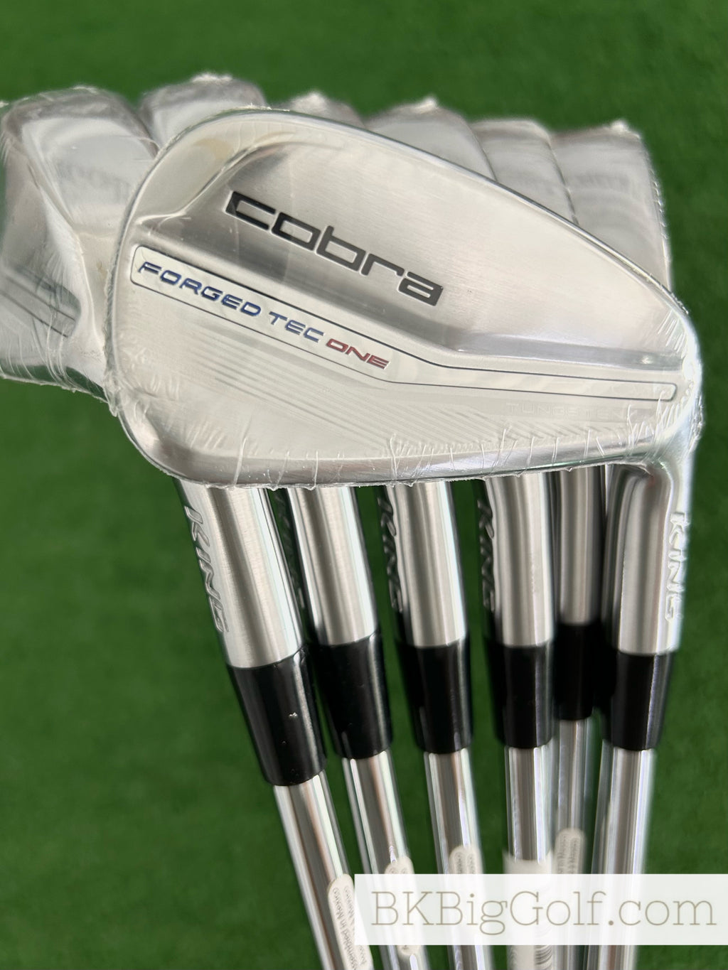 NEW Cobra King Forged Tec ‘23 One Length Iron Set 5-G / KBS $-Taper Lite Stiff