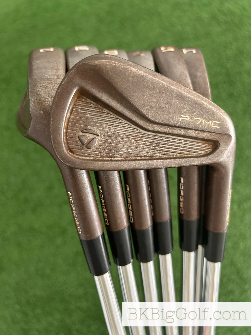 Taylormade P7MC Raw Forged Iron Set 4-P / Dynamic Gold 120 Stiff