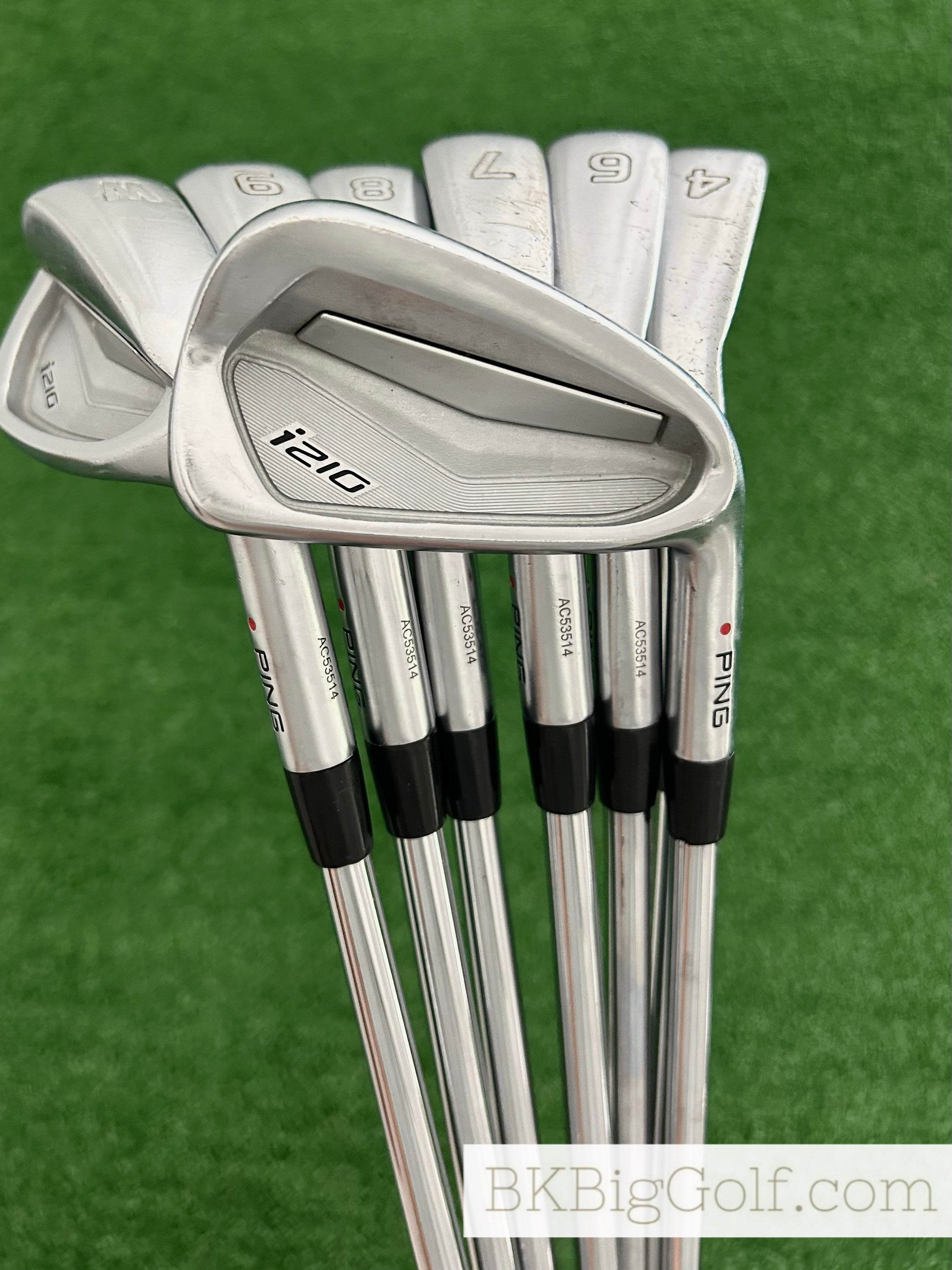 Ping i210 Iron Set 4-W / KBS Tour 120 Stiff – BKBigGolf