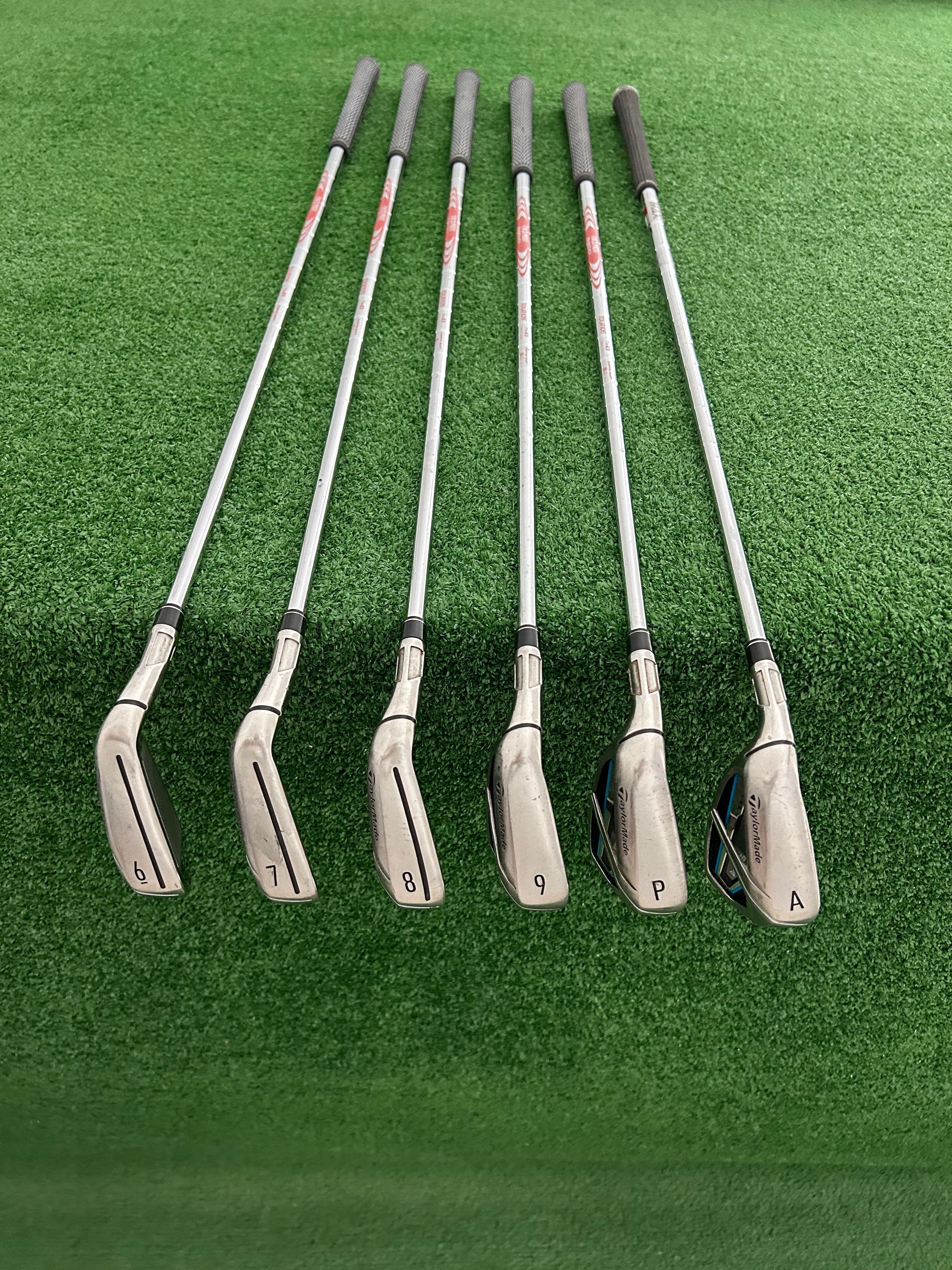 LH Taylormade Sim Max OS Iron Set 6-A / NS Pro Modus Tour 105