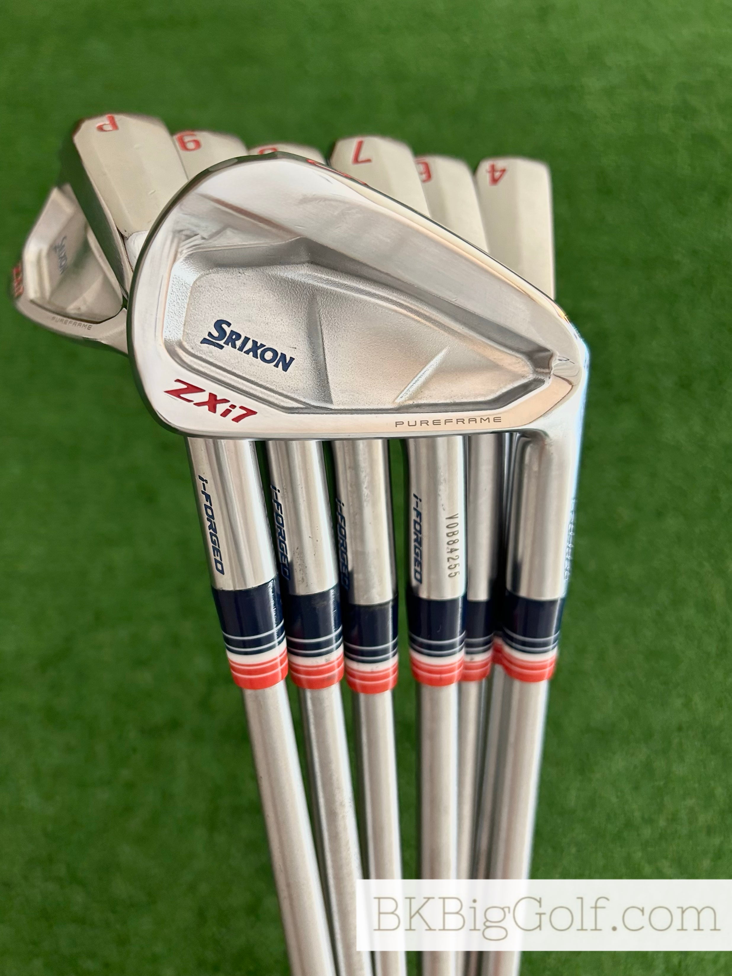 Srixon ZXi7 Limited USA Edition Forged '25 Iron Set 4-P / C-Taper