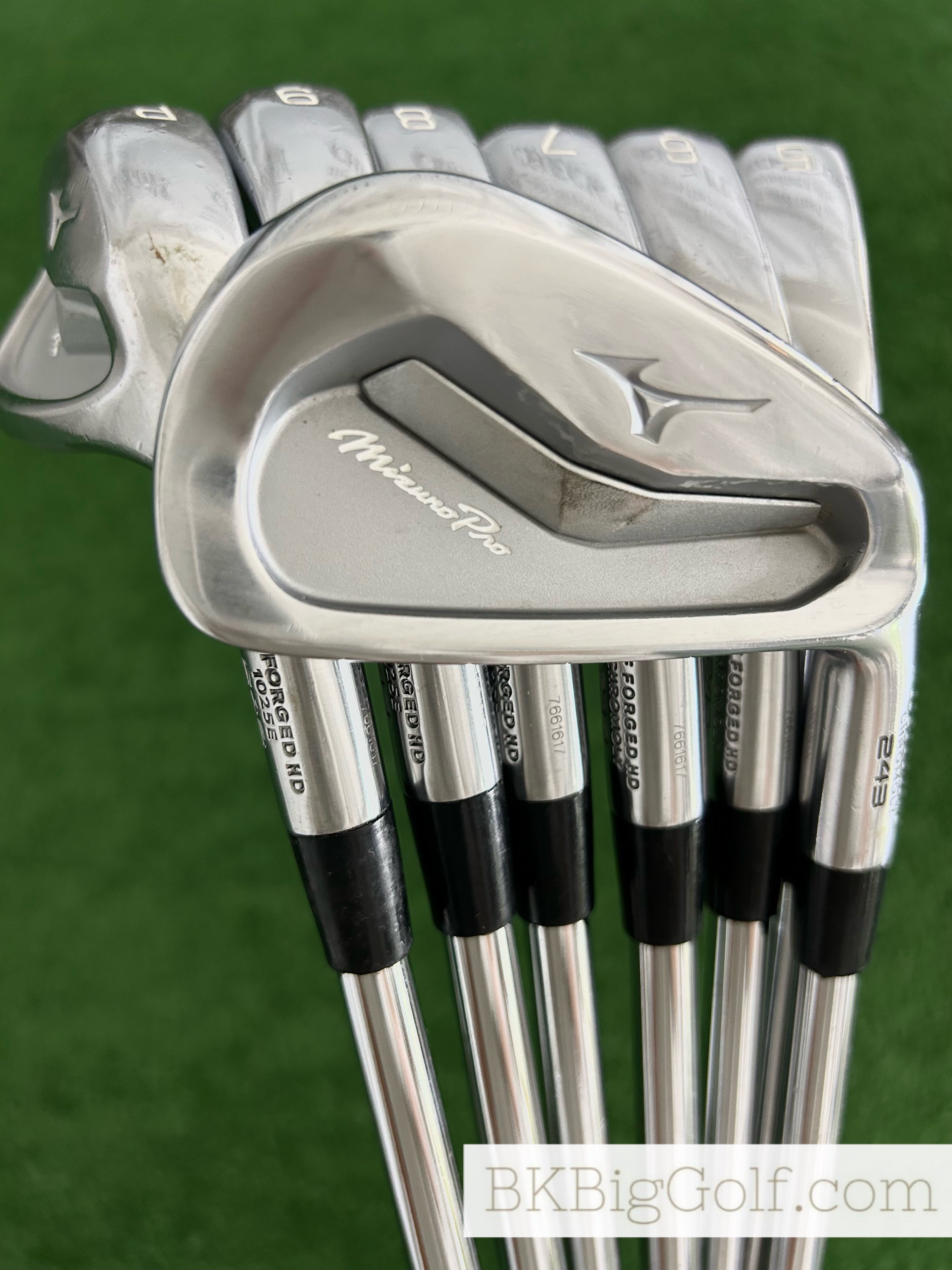 Mizuno Pro 243 Forged Iron Set 4-P / KBS $-Taper 120 Stiff – BKBigGolf