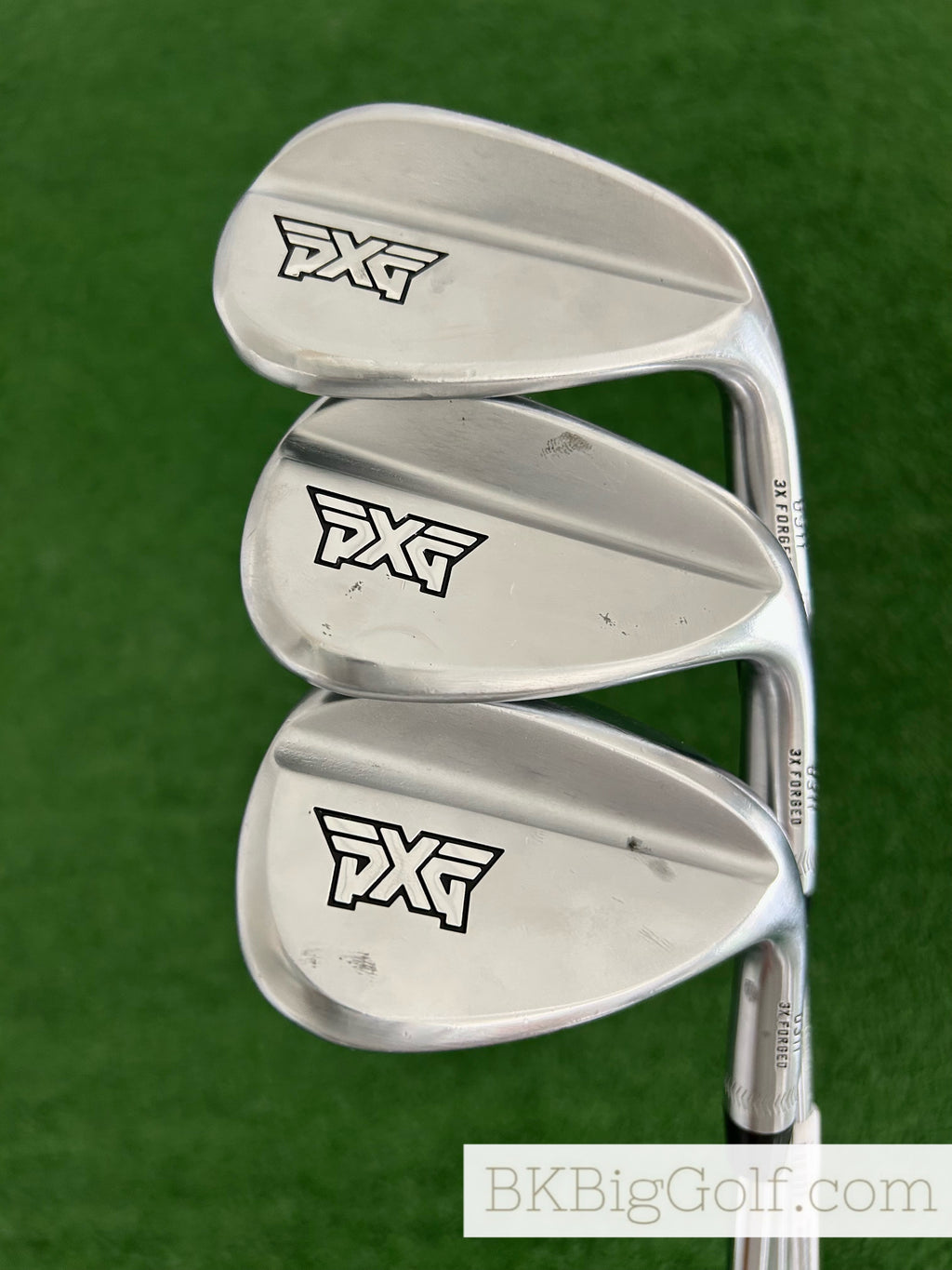 PXG 0311 Forged Chrome 3 Wedge Set (50, 54, & 58 Degrees)