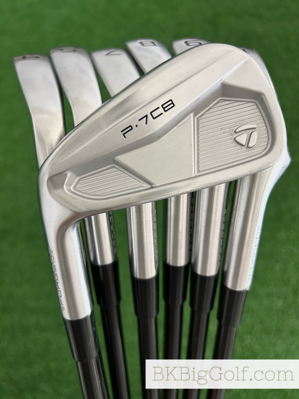 LH Taylormade P7CB ‘25 Forged Iron Set 4-P / MMT 125 Extra Stiff Graphite