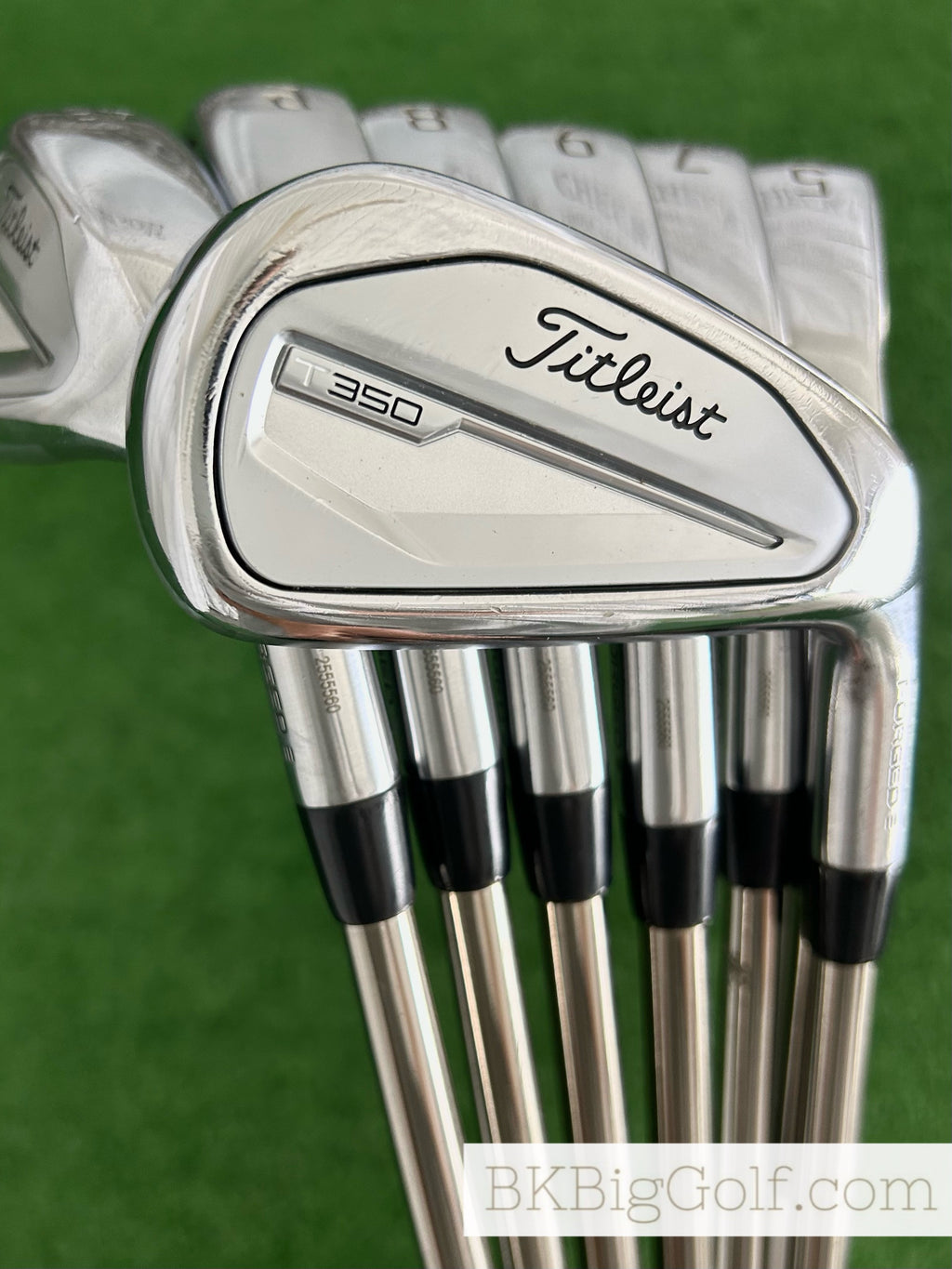 Titleist T350 Forged Iron Set 5-48 / Recoil F3 Regular Graphite +1/2”