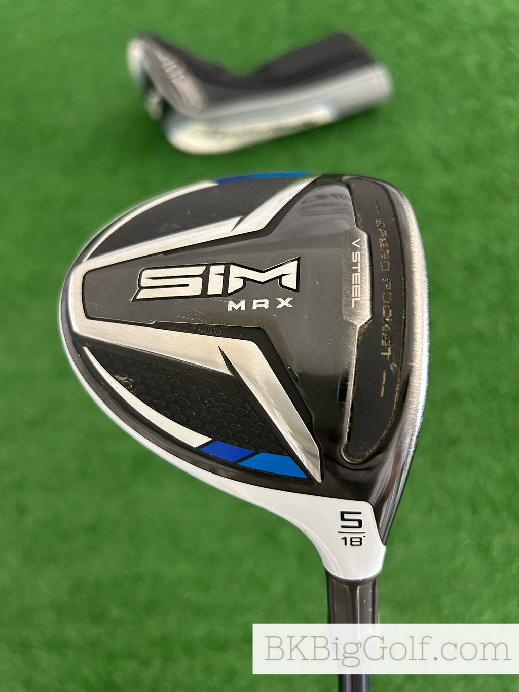 Taylormade Sim Max 18 Degree 5 Wood w Headcover / Regular