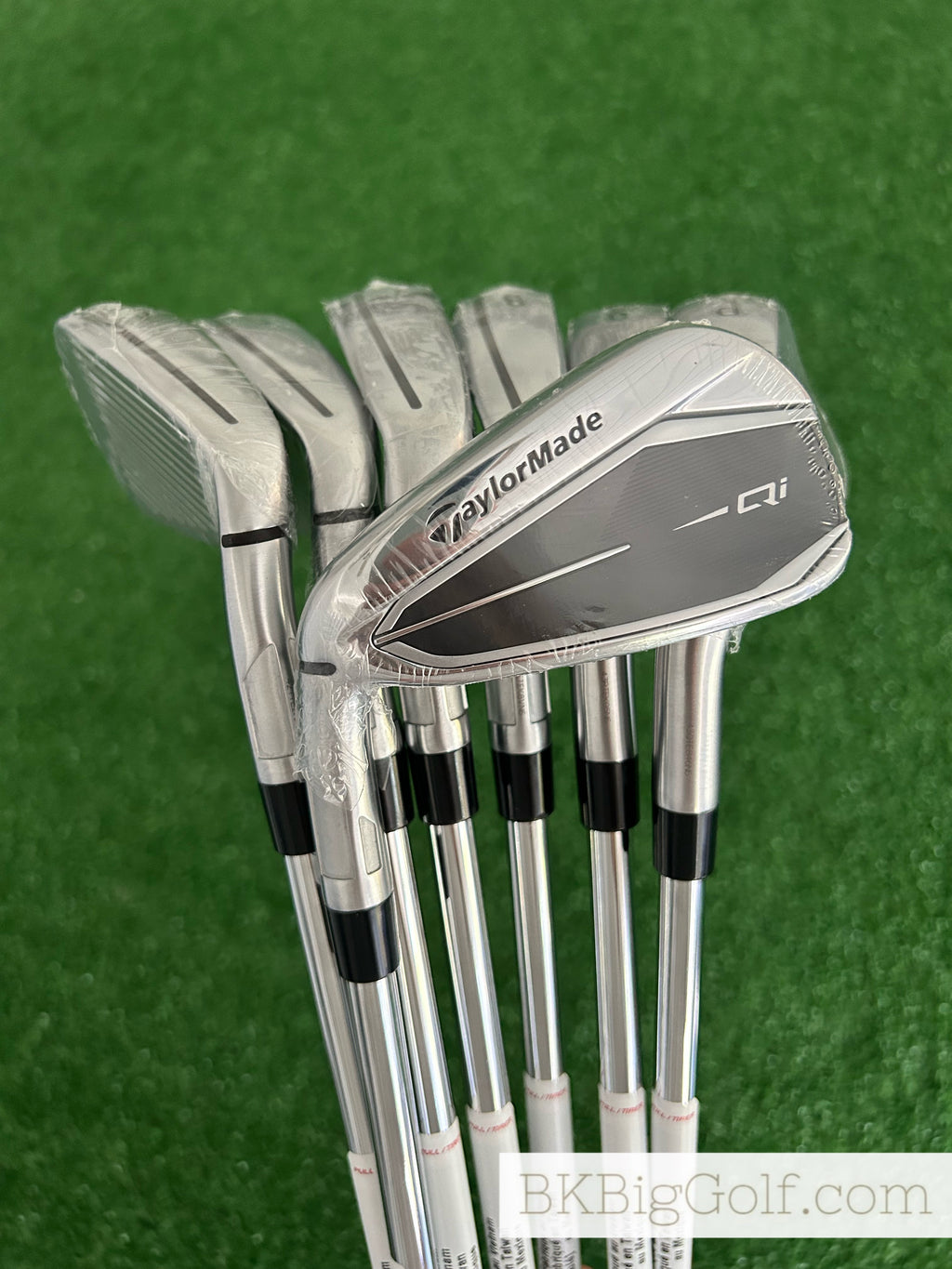 NEW LH Taylormade Qi 2024 Iron Set 4-P / KBS Max MT 85 Stiff