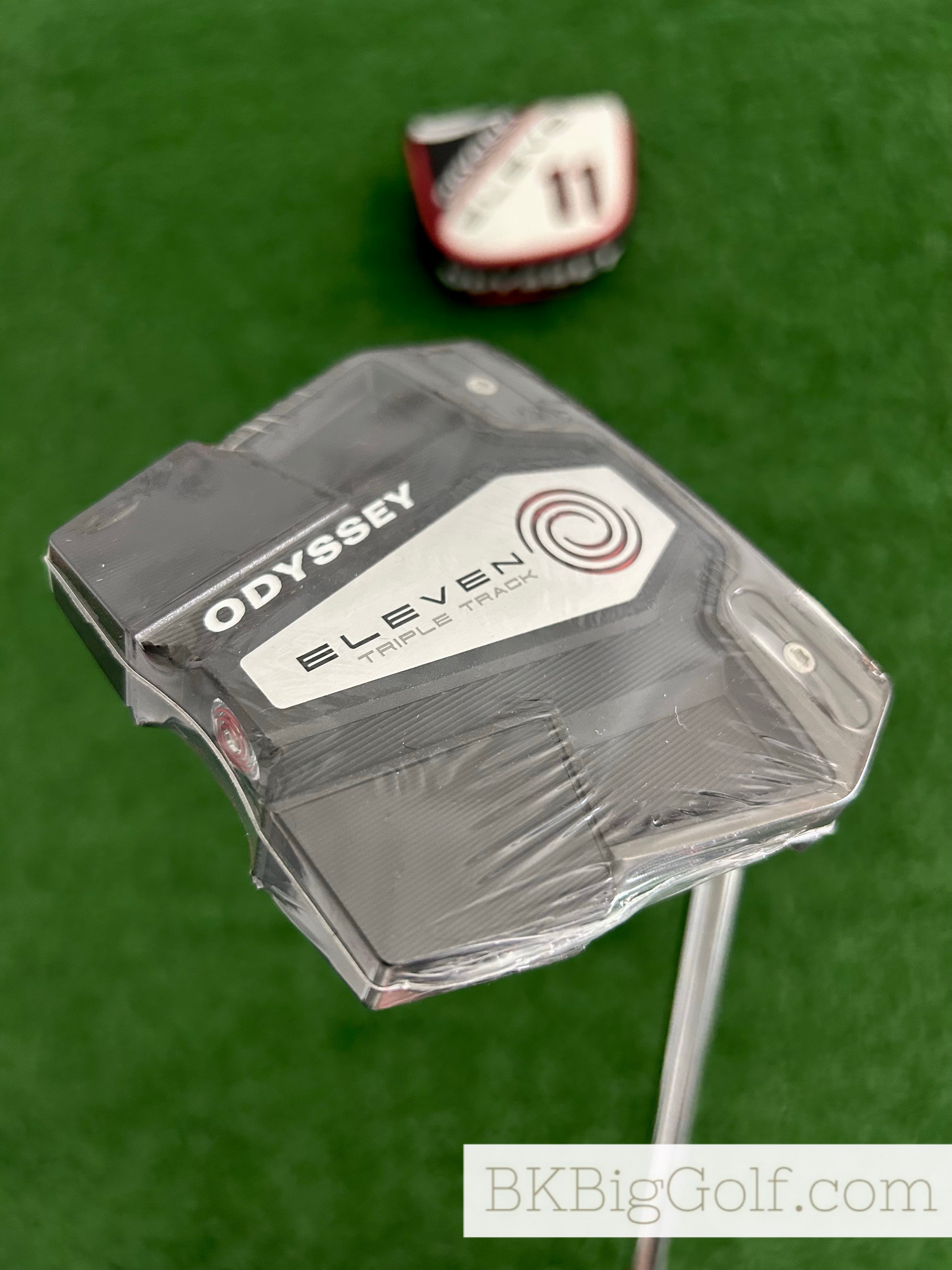 NEW Odyssey Eleven Triple Track 34” Putter w Headcover – BKBigGolf