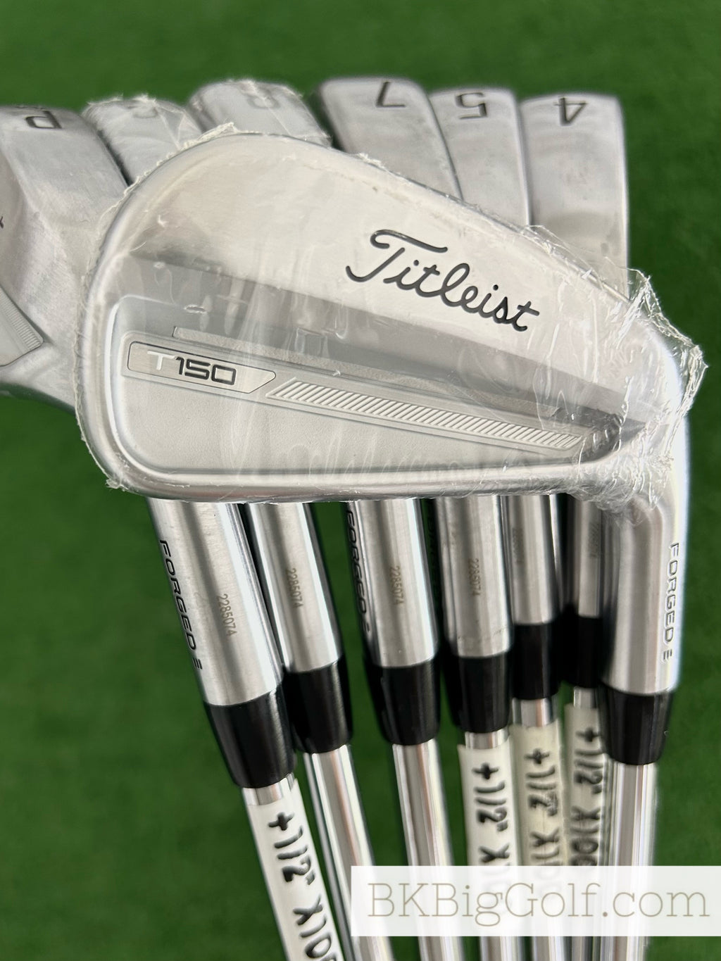 NEW / Mint Titleist T150 ‘23 Forged Iron Set 4-P / Dynamic Gold X100 Extra Stiff +1/2”