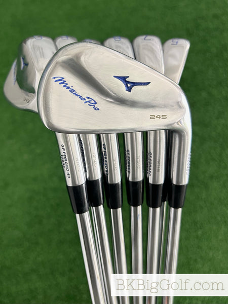 Mizuno Pro 245 Forged Iron Set 5-G / Project X LZ 6.5 Extra Stiff