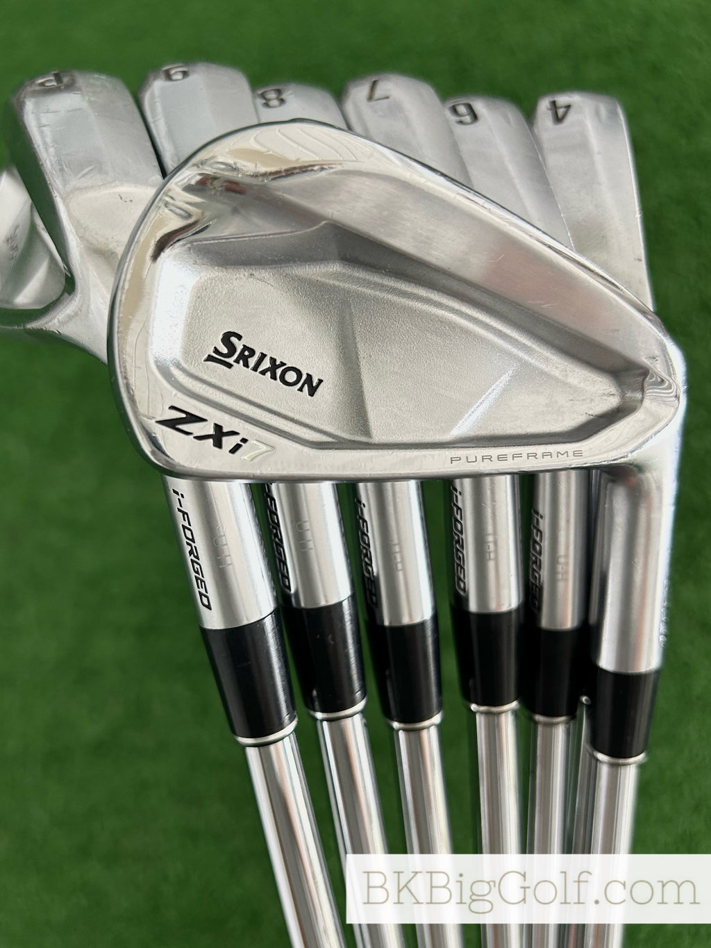 Tour Issue Srixon ZXi7 U-H Forged 2025 Iron Set 4-P / KBS V-Ten 130 Tour Extra Stiff