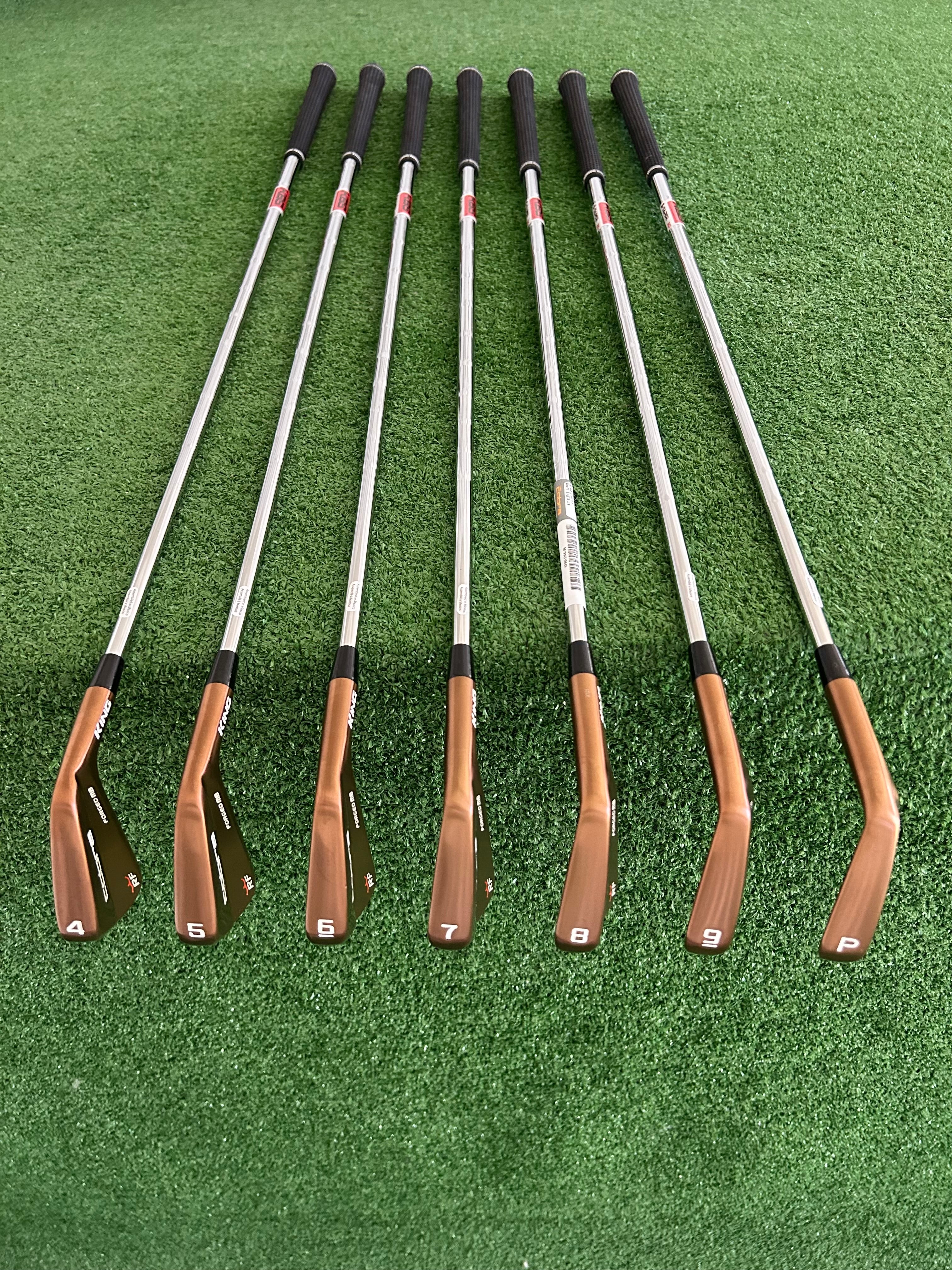 Cobra King Rickie Fowler RF Copper Forged MB Iron Set 4-P / KBS