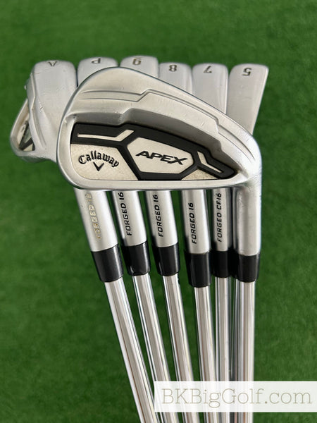 Callaway Apex CF16 Forged Iron Set 5-A / KBS $-Taper 110 Stiff