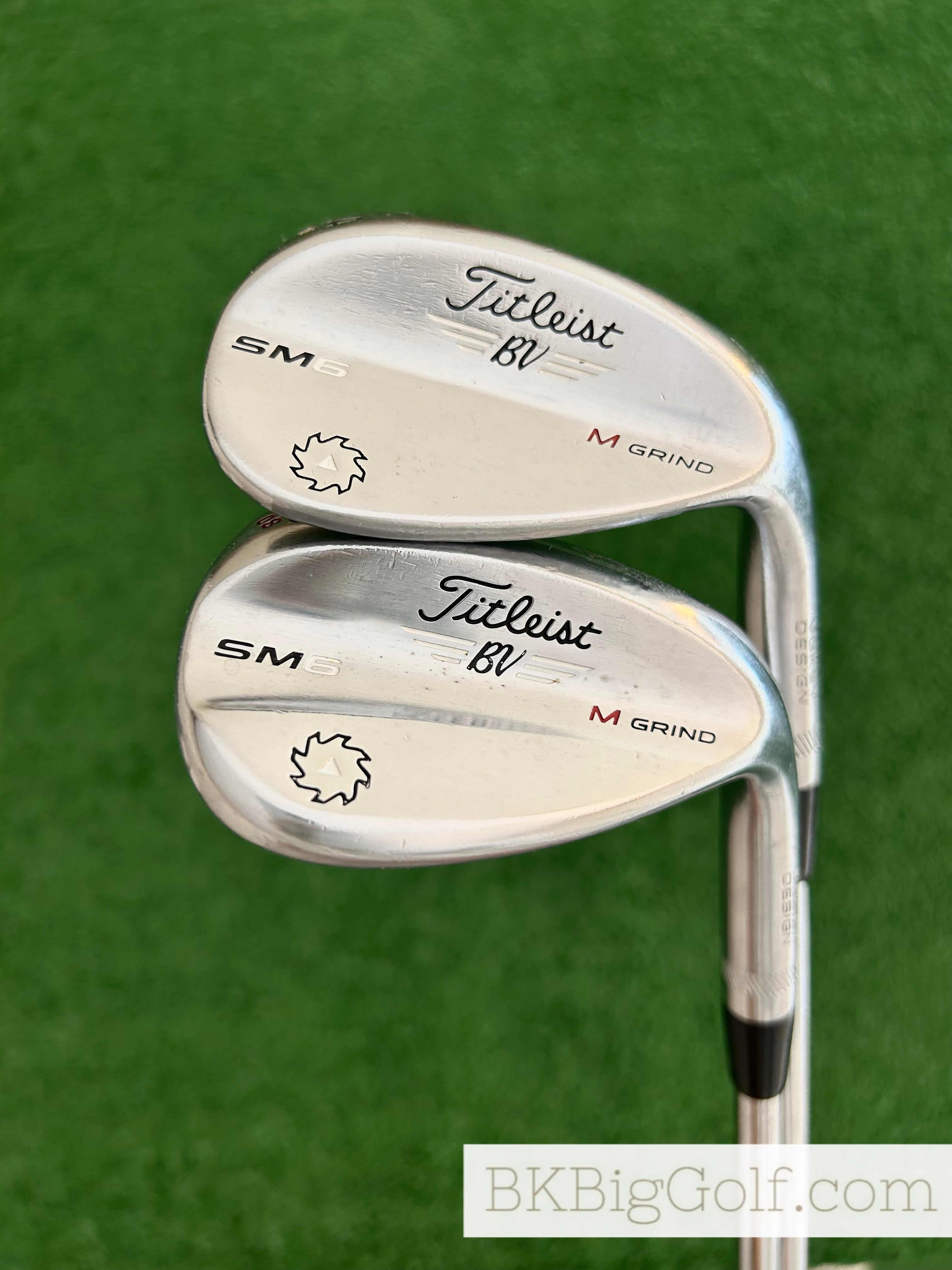 Titleist Vokey SM6 Chrome 2 Wedge Set (54 & 60 Degrees) – BKBigGolf