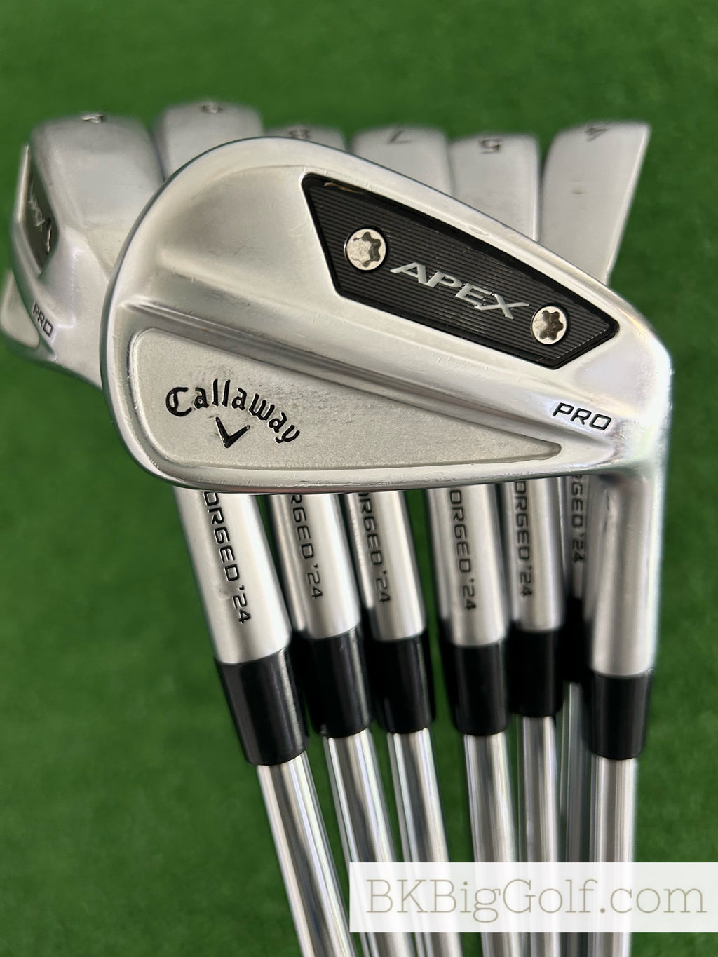 Callaway Apex Pro ‘24 Forged Iron Set 4-P / Project X LZ 6.5 Extra Stiff