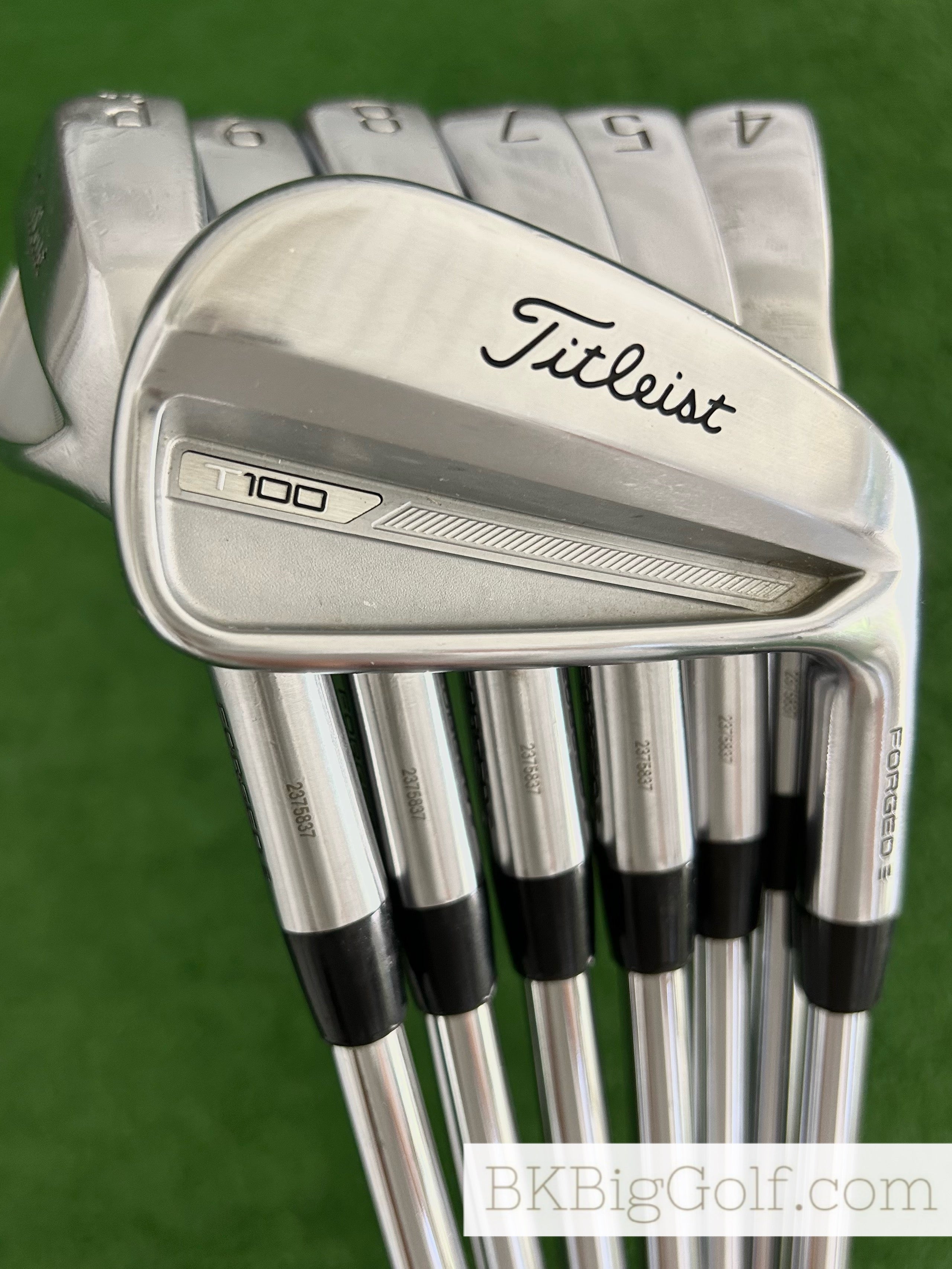 タイトリスト T100 4~P Dynamic Gold 120 X100 Titleist T100 '23 Forged Iron Set 4-P / Dynamic Gold 120