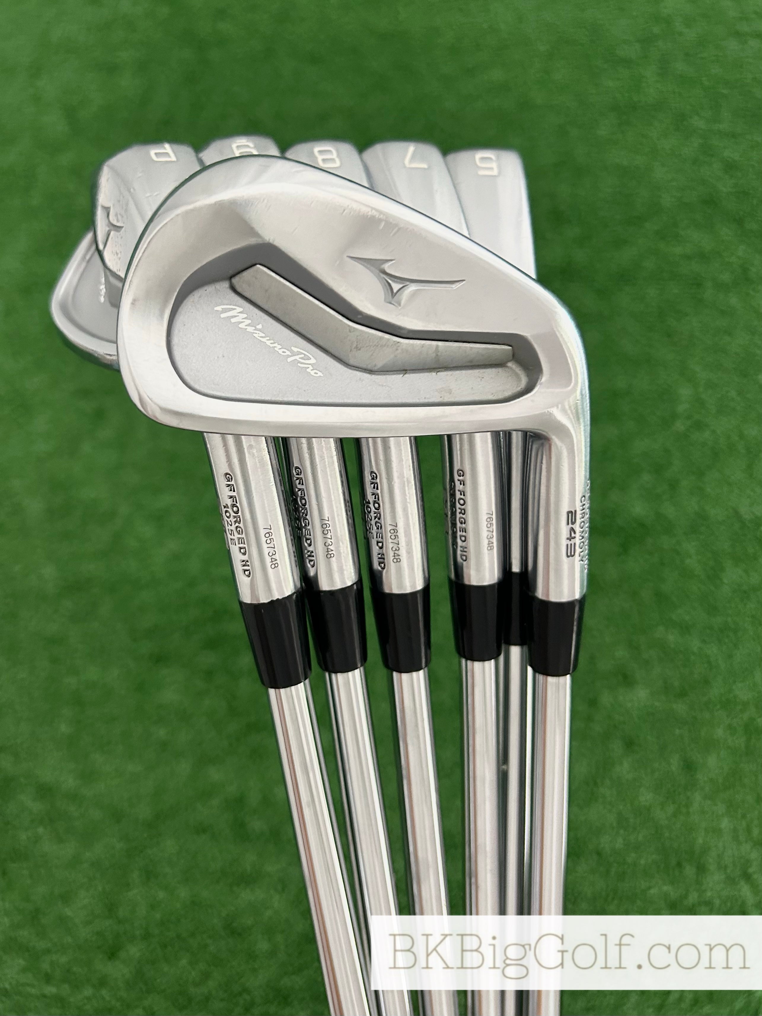Mizuno Pro 243 Forged Iron Set 5-P / Project X 6.0 Stiff – BKBigGolf