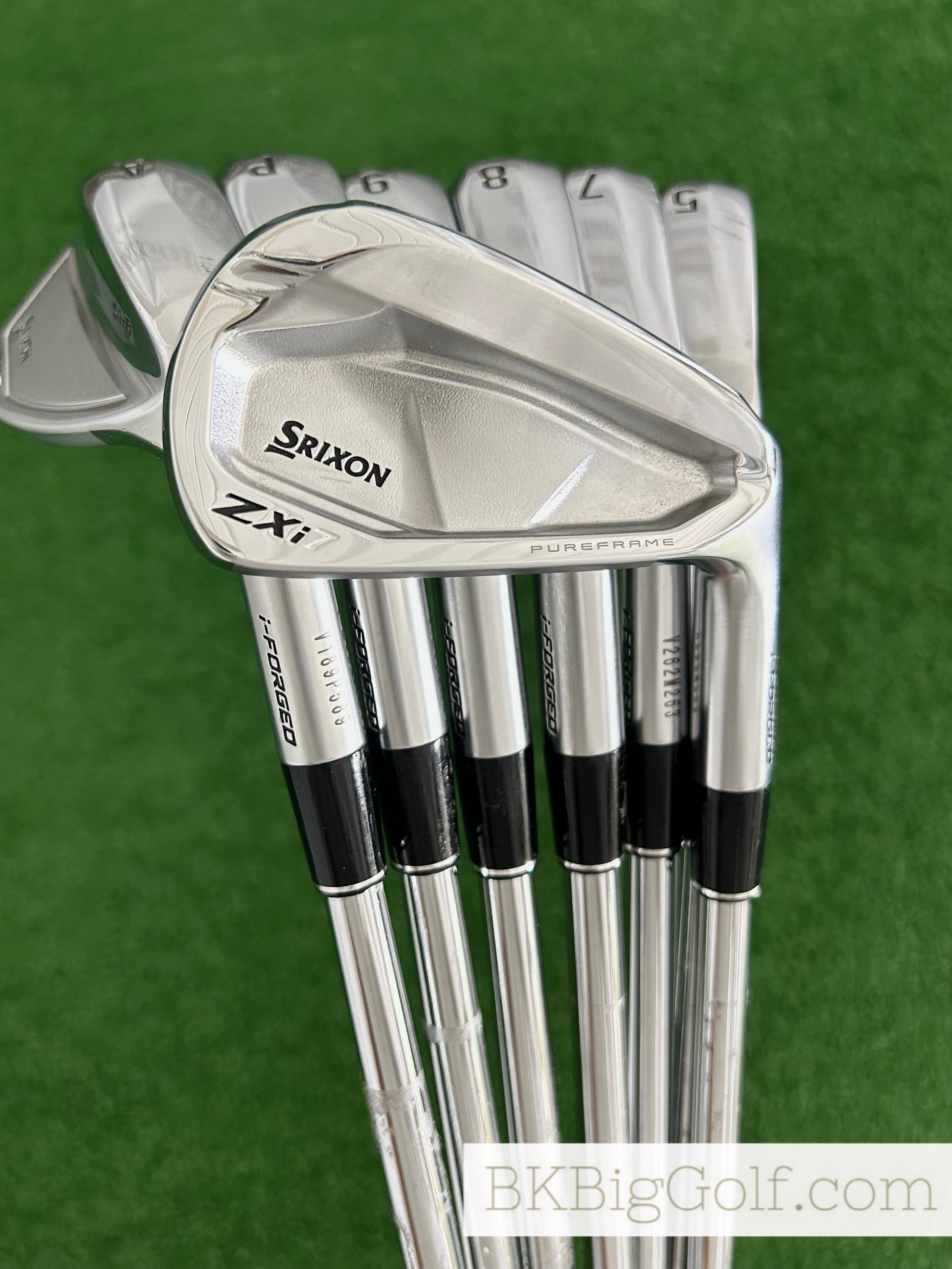 Srixon ZXi7 Forged '25 Iron Set 5-A / KBS Tour 120 Stiff – BKBigGolf