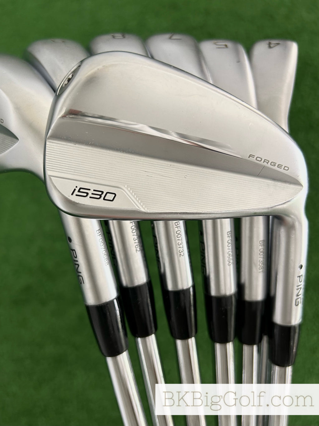 Ping i530 Forged Iron Set 4-W / NS Pro Modus Tour 120 Stiff