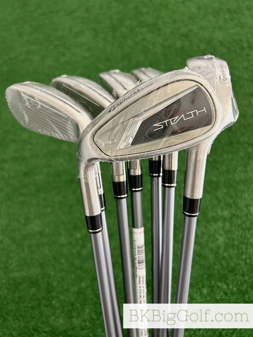 NEW LH Taylormade Stealth HD Iron Set 5-A / Fujikura Speeder NX 60 Stiff Graphite