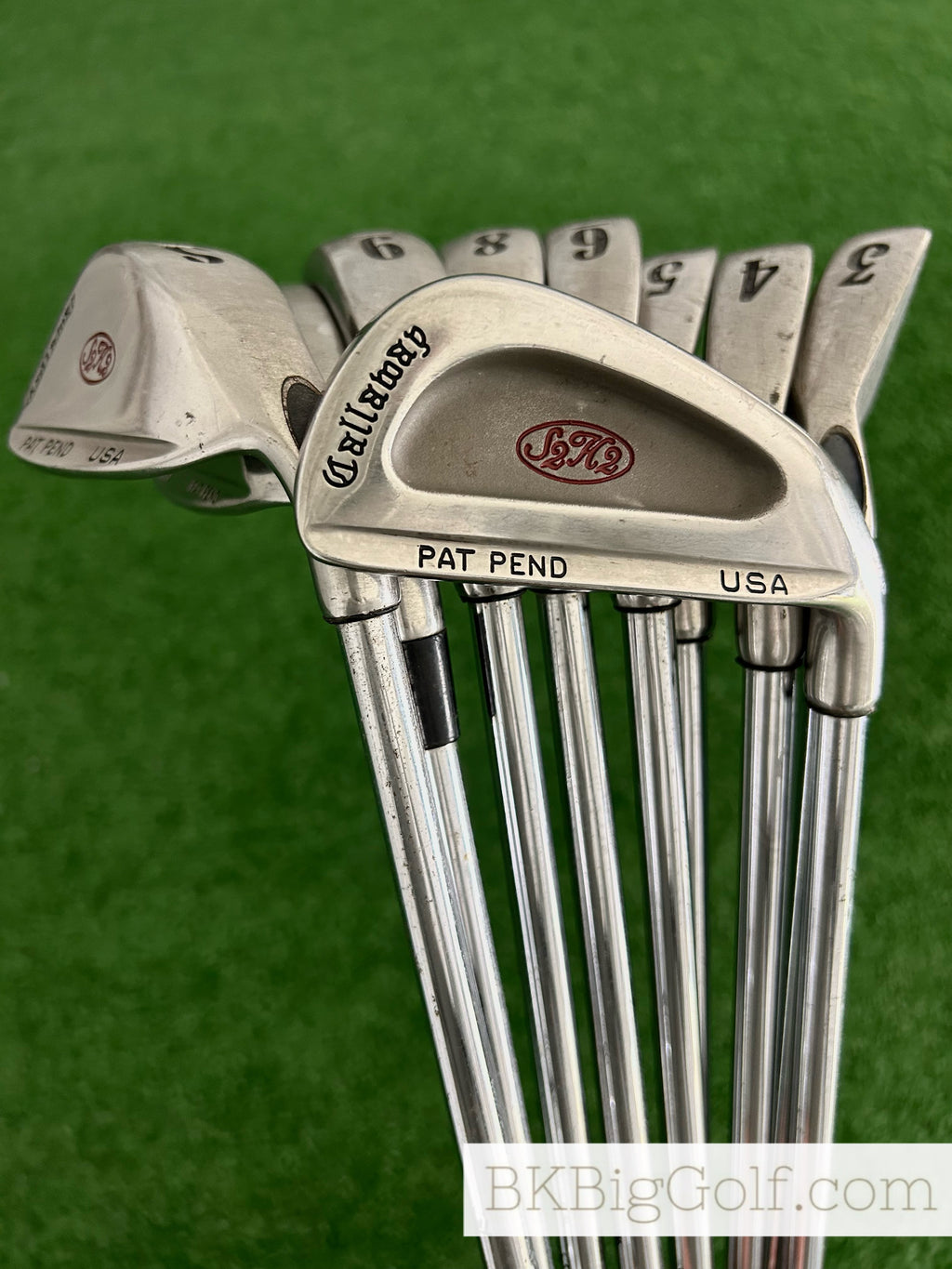 Callaway S2H2 Pat Pending Iron Set 3-S / True Temper Memphis 10 Stiff