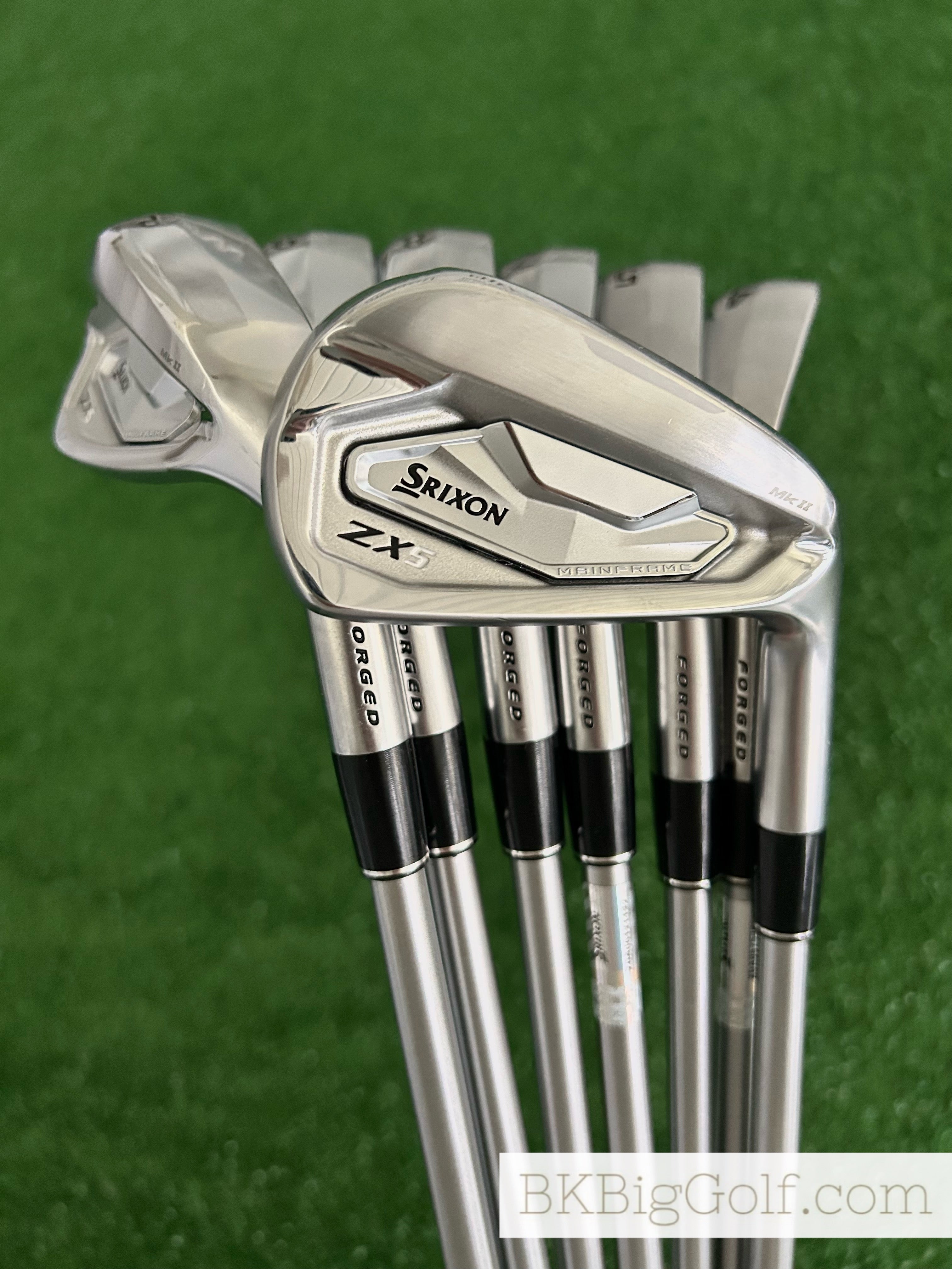 NEW Srixon ZX5 Mkii Forged Iron Set 4-P / Diamana 60 Stiff Graphite