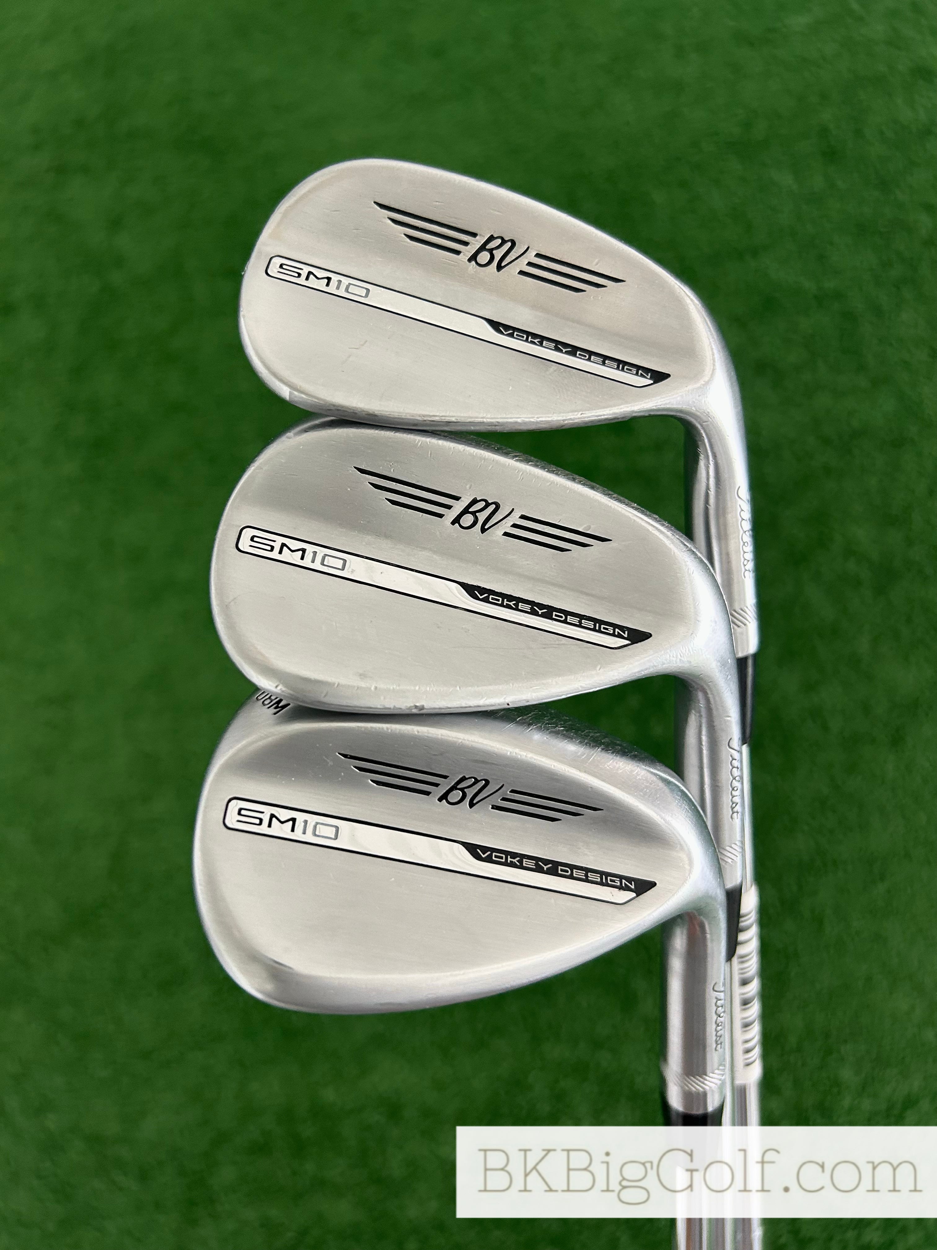 Titleist Vokey SM10 Chrome 3 Wedge Set (52, 56, & 60 Degrees